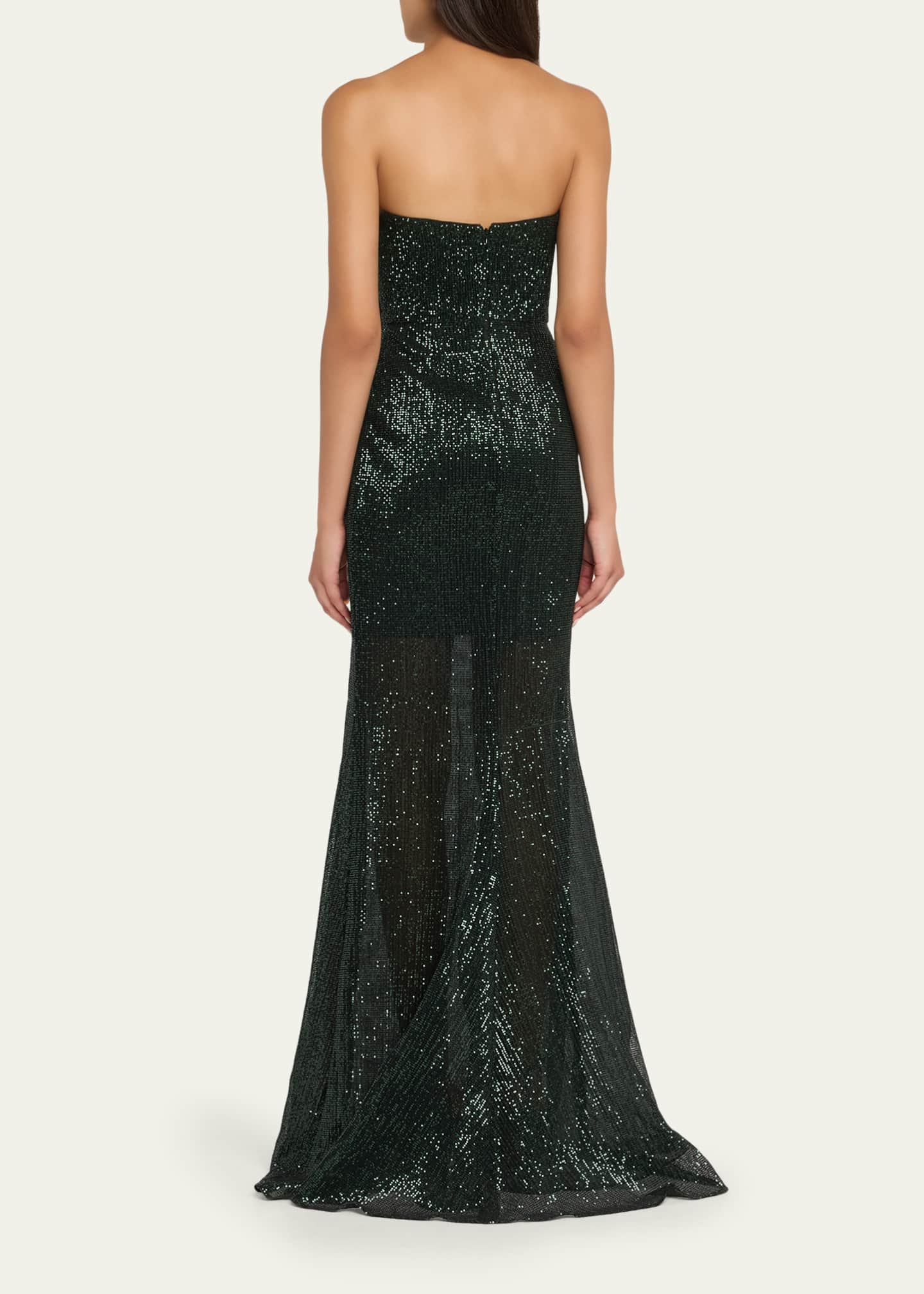 sachin and babi light blue dress Maeve Mini Sequin Tank Dress by Jewel Badgley Mischka main image 1