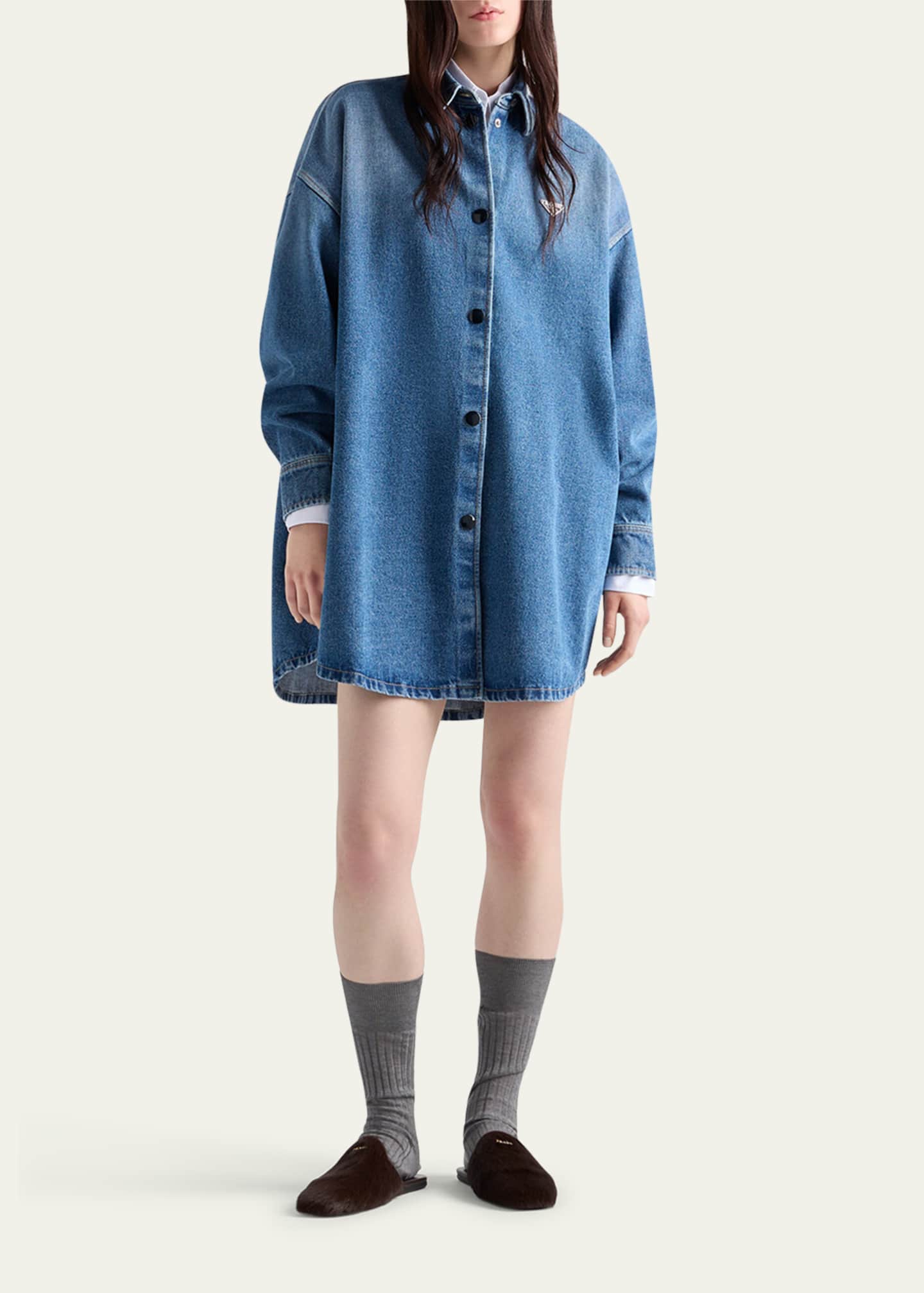 Denim Oversized Shirt