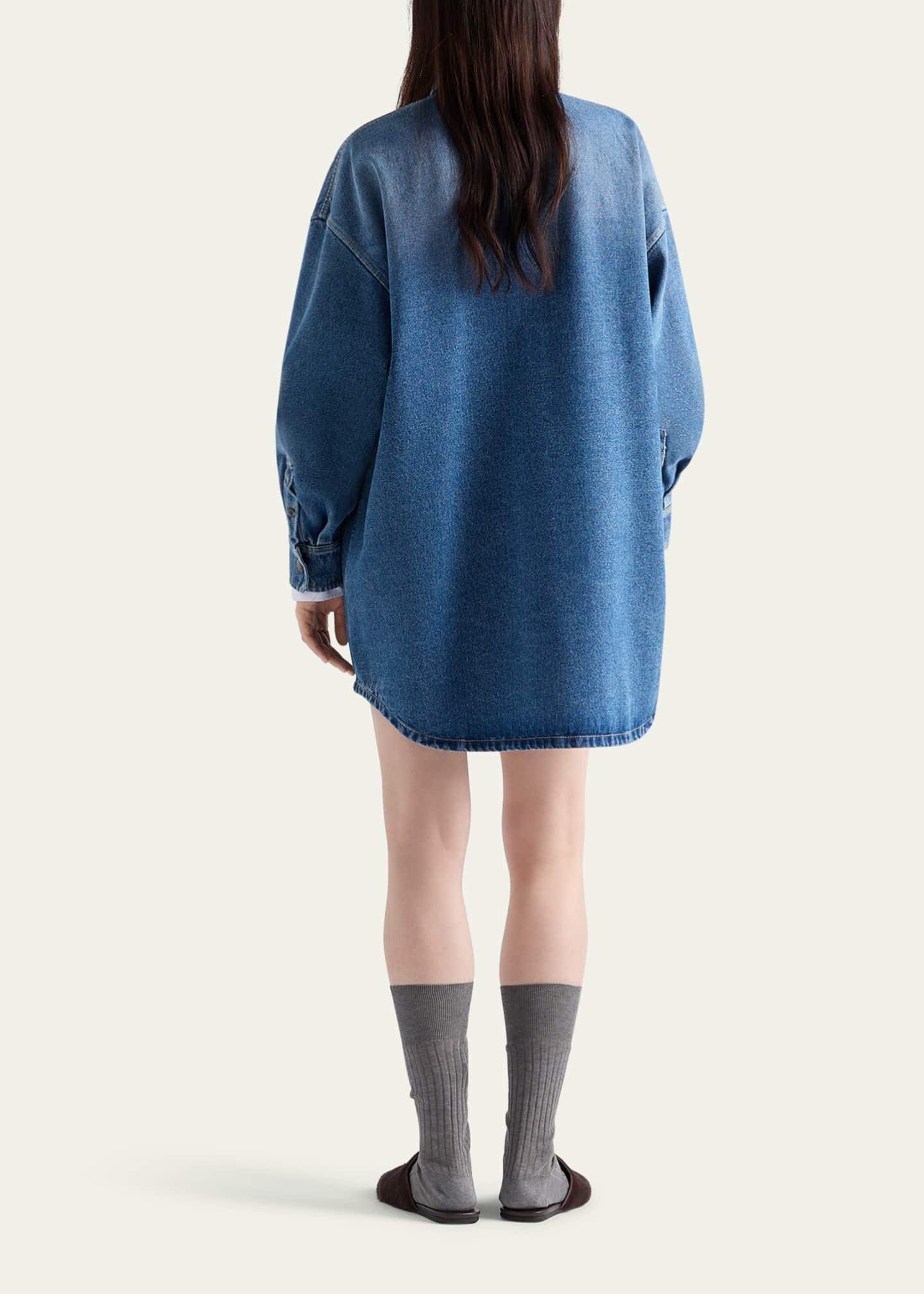 Denim Oversized Shirt