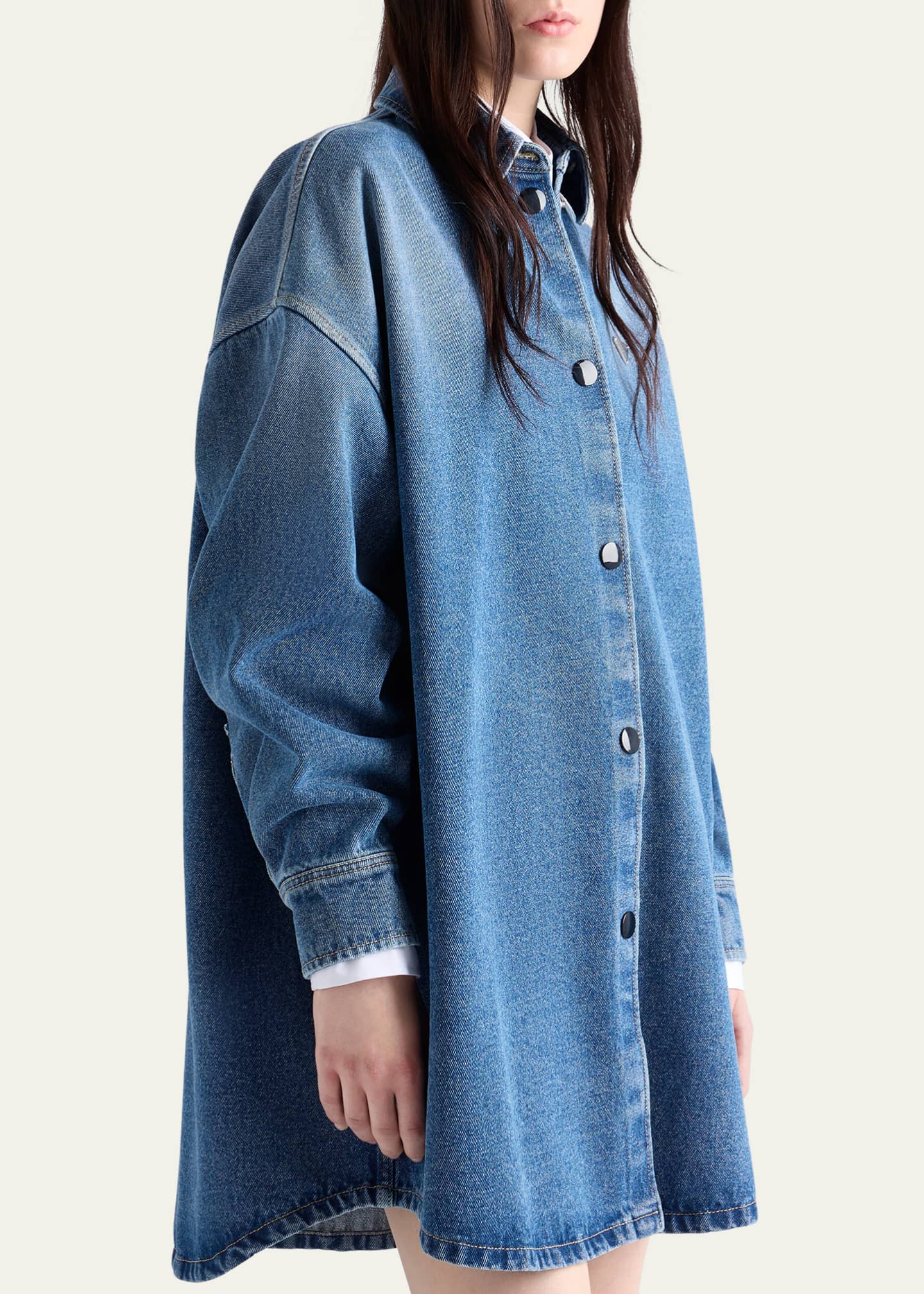 Denim Oversized Shirt
