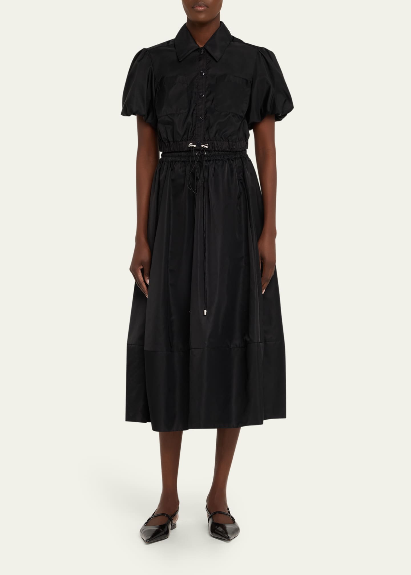 Cinq a Sept Sirani Parachute Skirt with Pockets Image 2 of 5