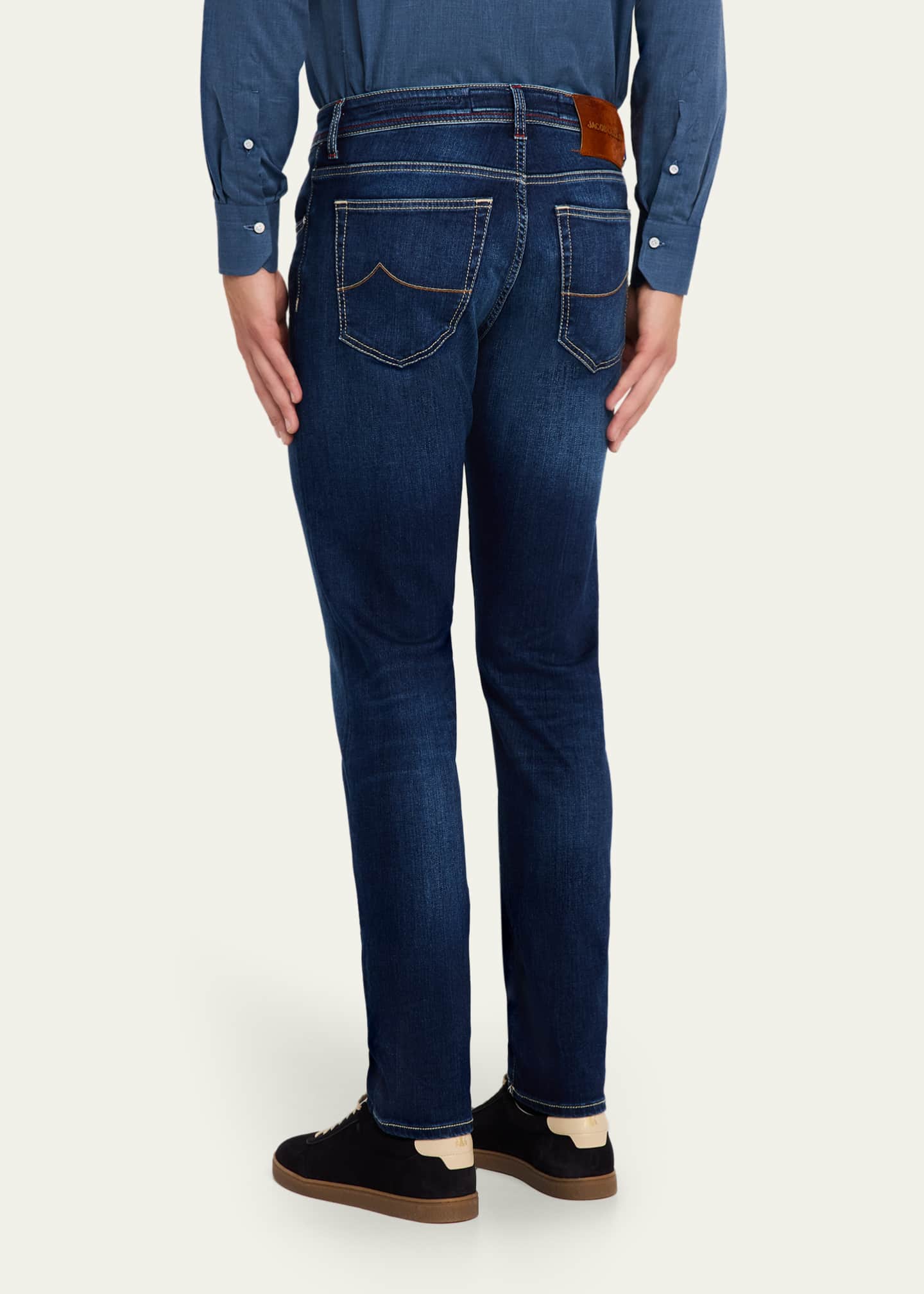 Jacob Cohen Men's Slim Fit Bard Medium-Wash Skinny Jeans