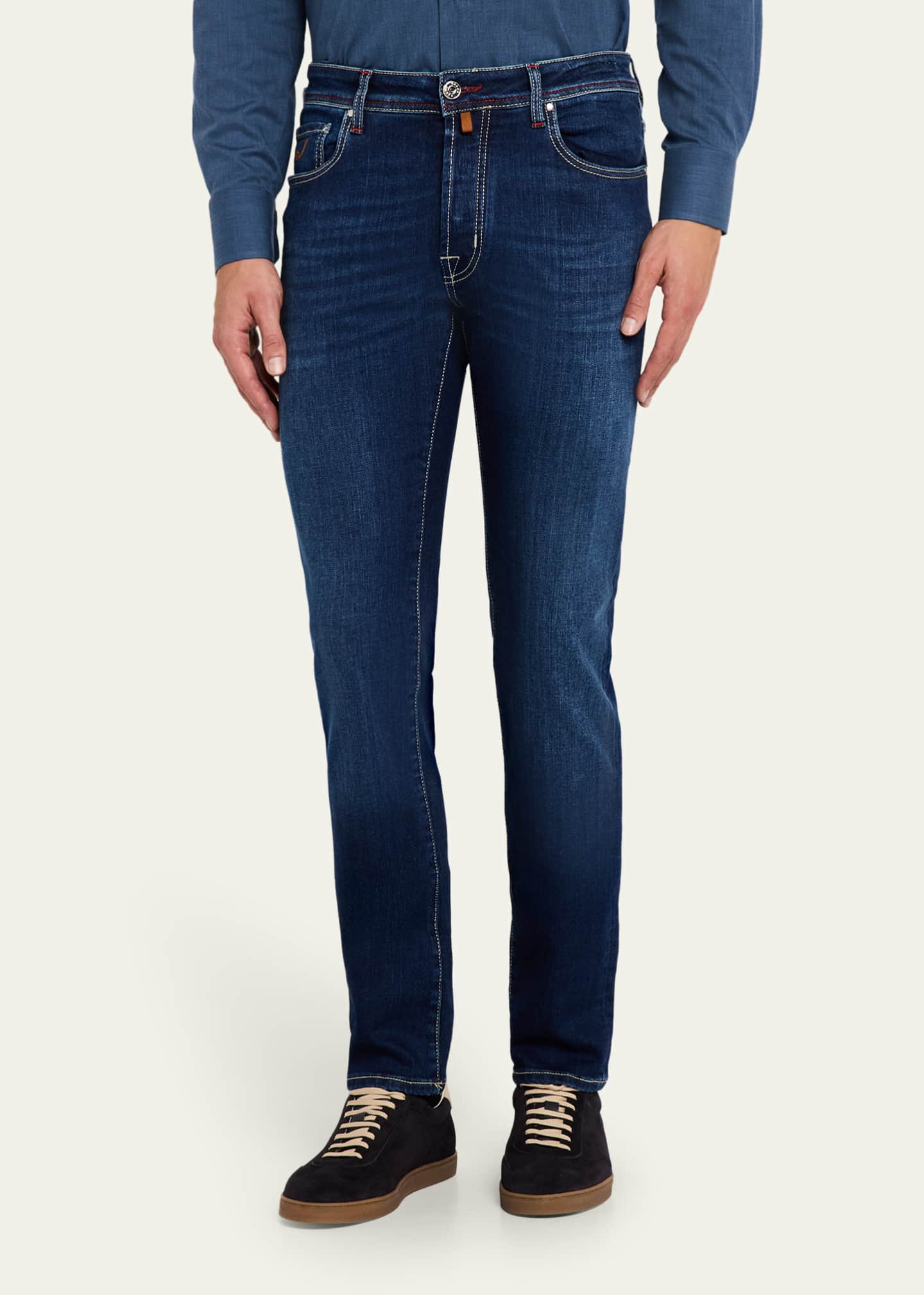 Jacob Cohen Men's Slim Fit Bard Medium-Wash Skinny Jeans