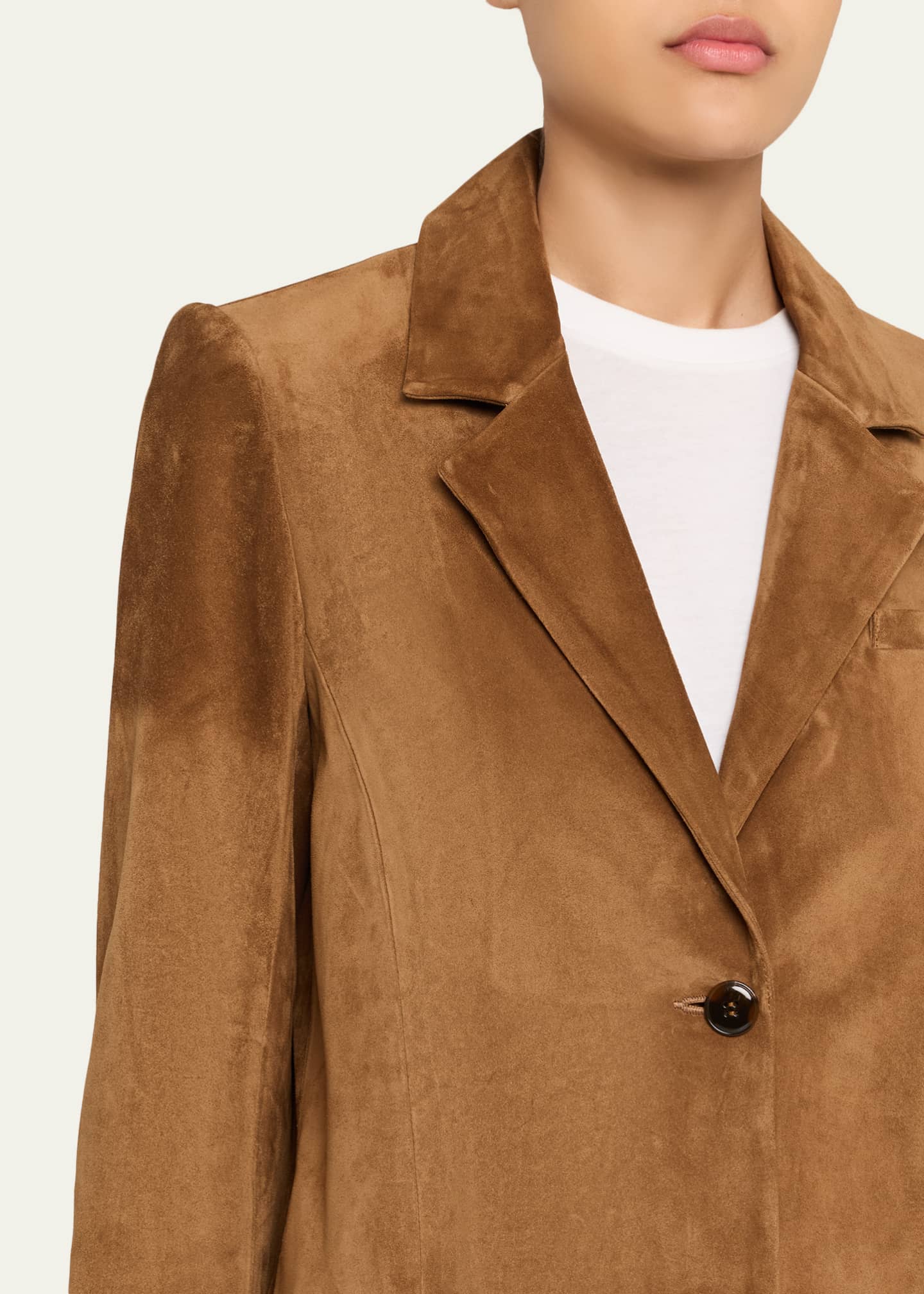 TWP Easy Suede Car Coat Image 5 of 5
