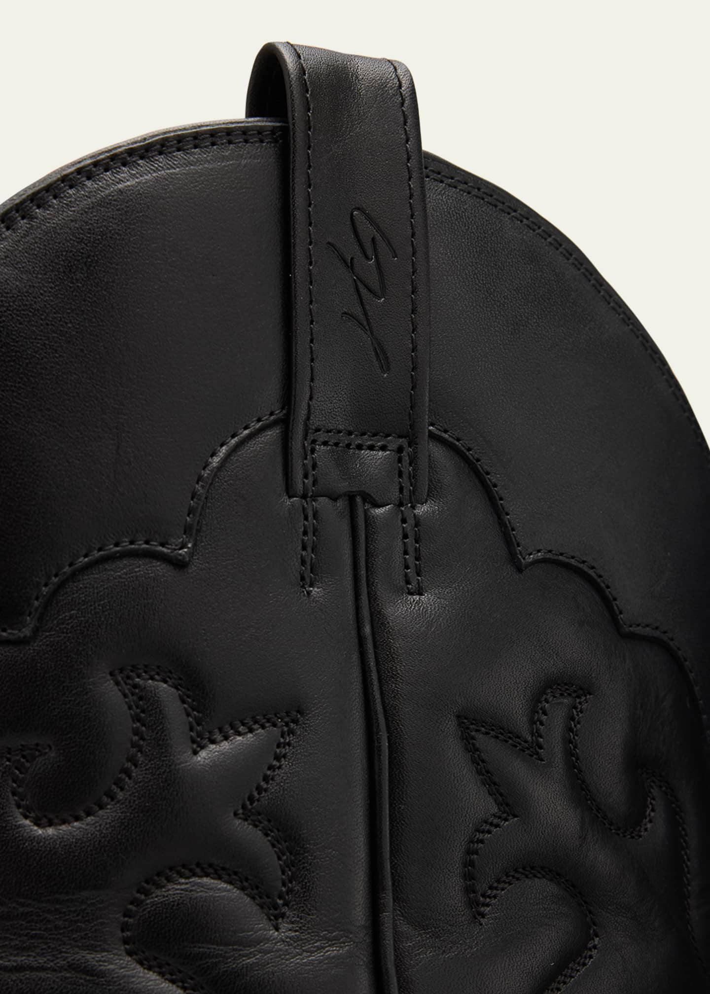 Gabriela Hearst Capitana Leather Western Boots - Bergdorf Goodman