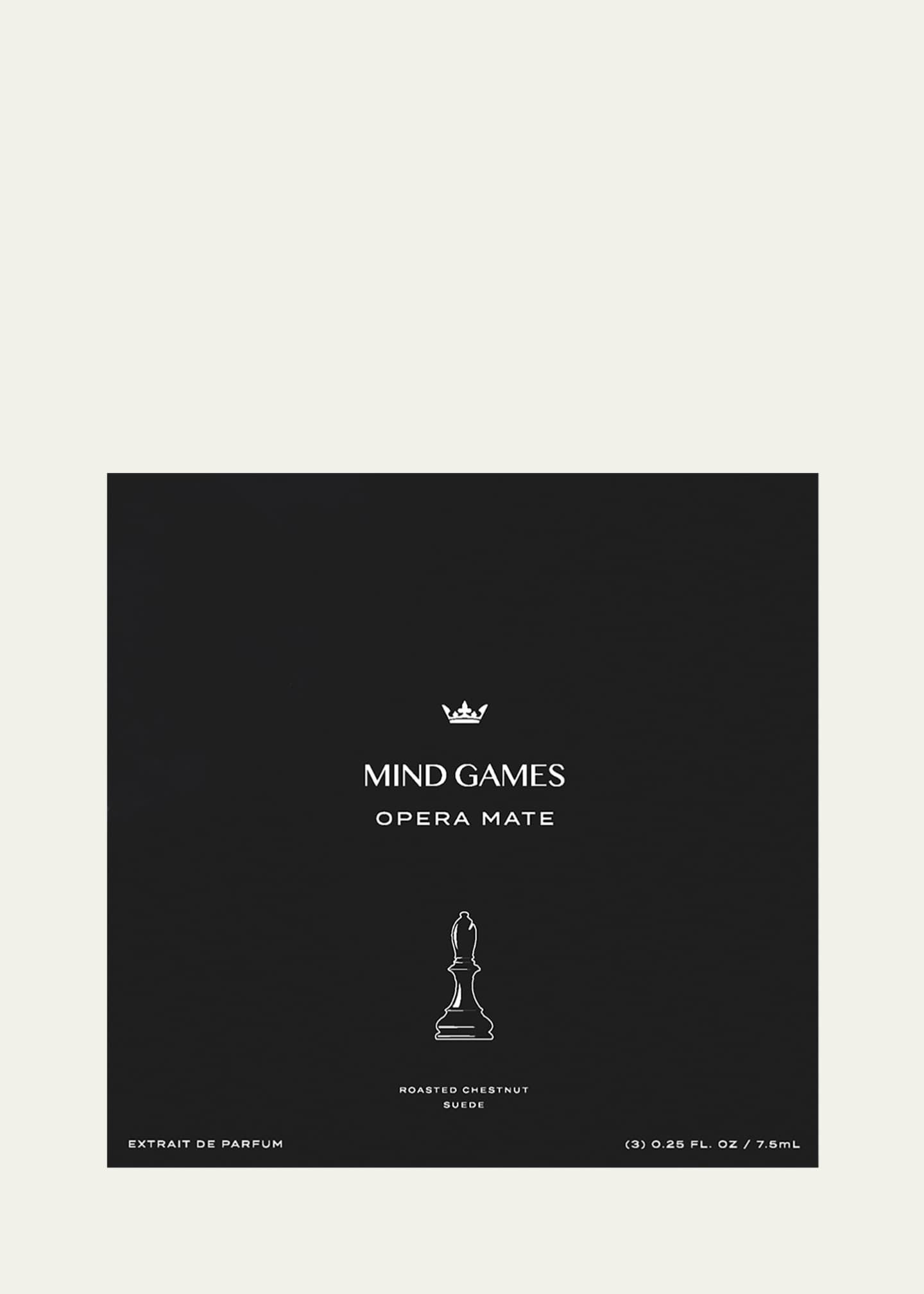 MIND GAMES Opera Mate Extrait de Parfum Travel Trio Gift Set, 3 x