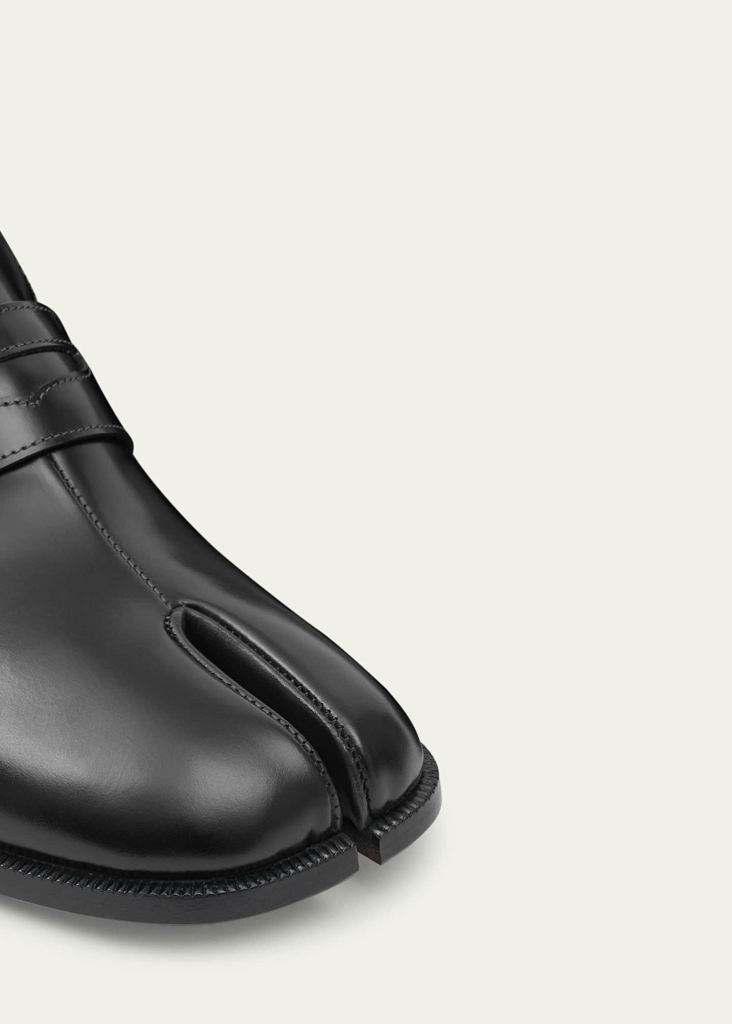 Men's Tabi Leather Penny Loafers