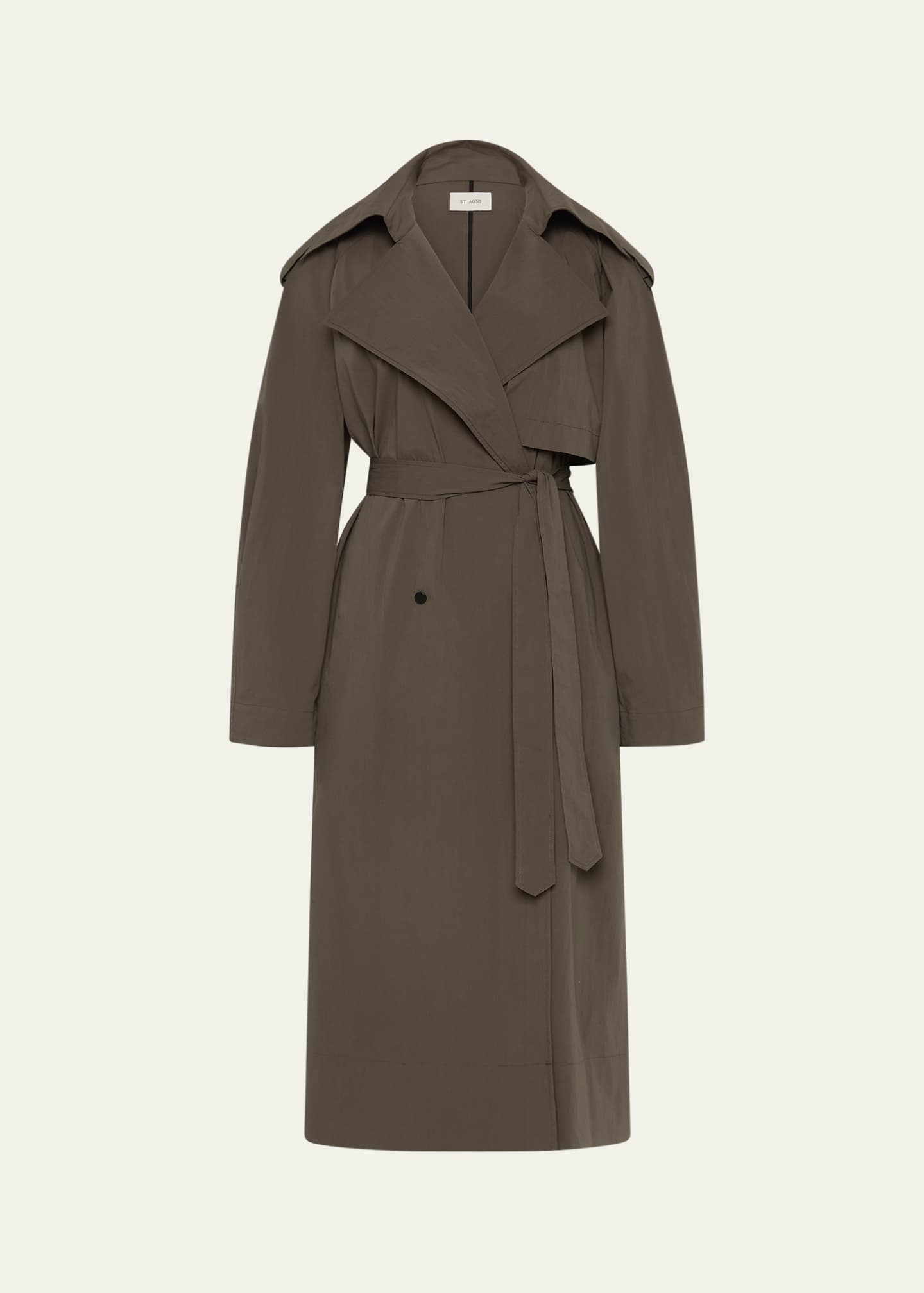 St. Agni Relaxed Trench Coat - Bergdorf Goodman