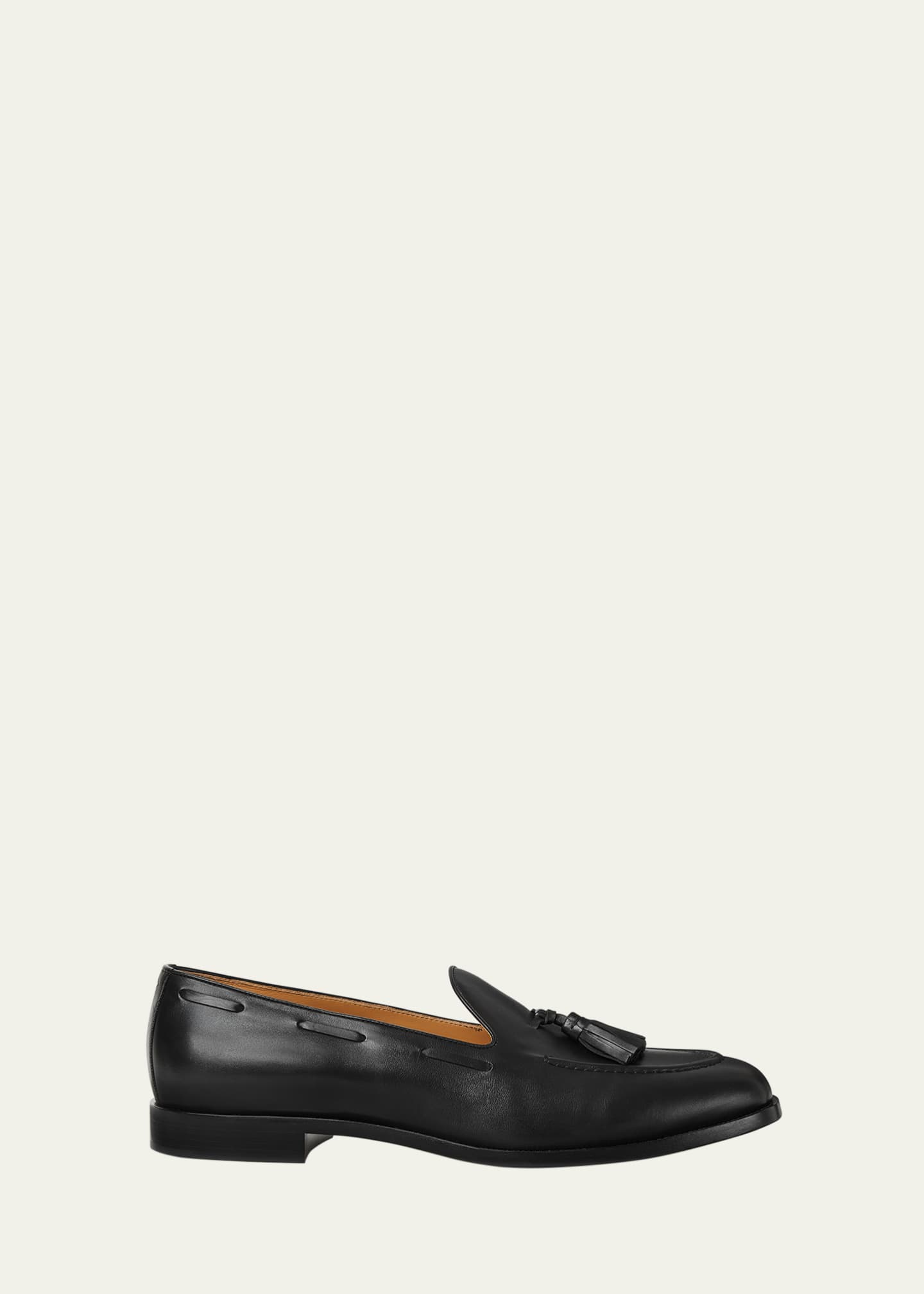 Loro Piana Men's Serge Walk Heritage Leather Tassel Loafers