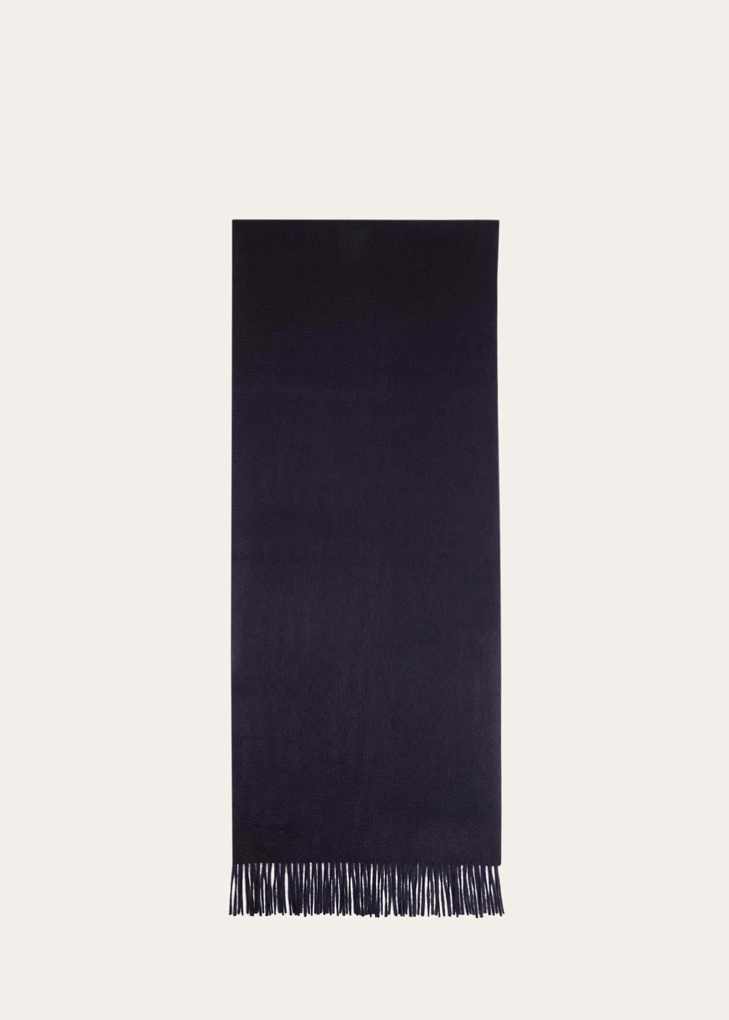 ZEGNA Men's Solid Oasi Cashmere Scarf Image 1 of 4