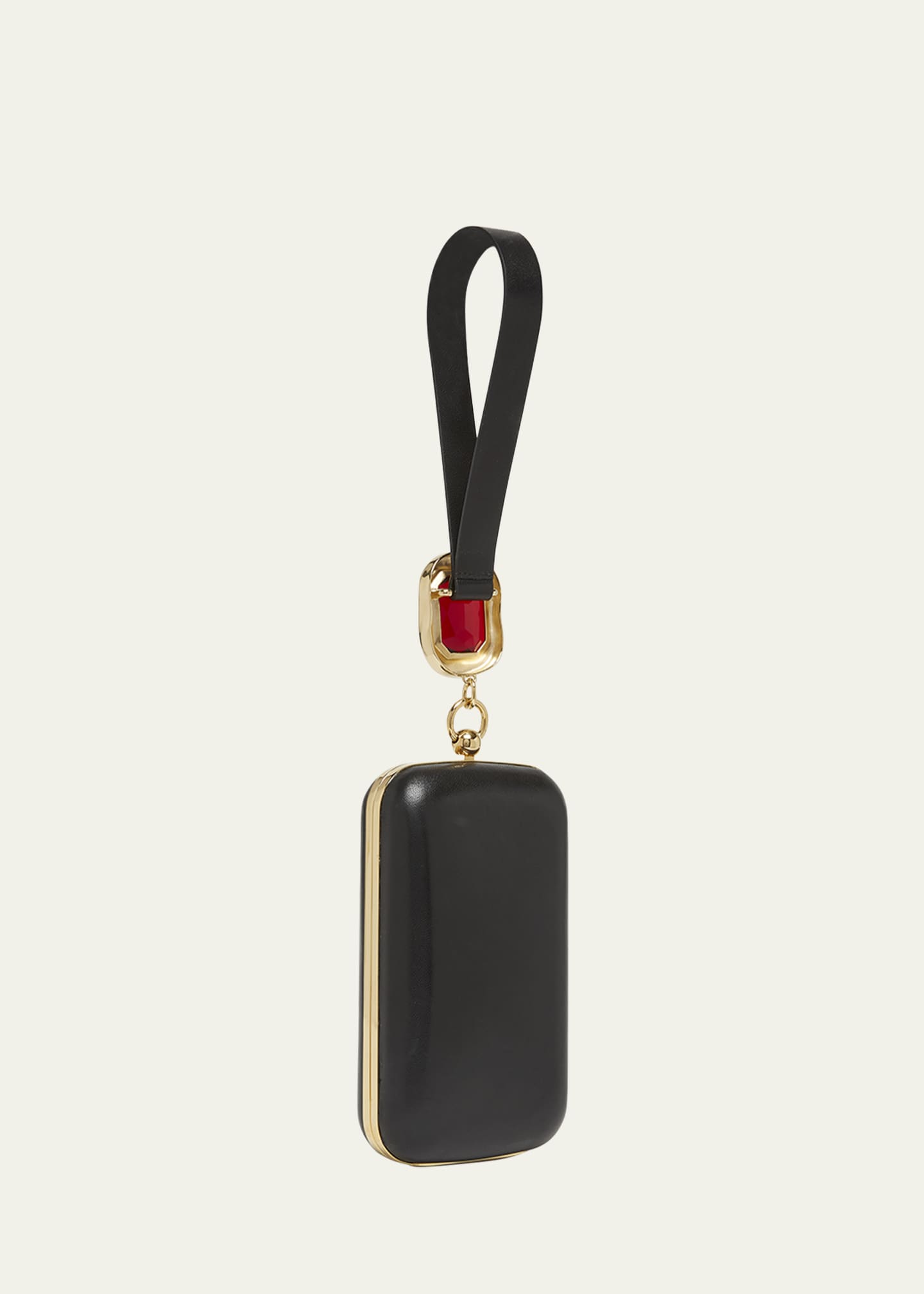 Givenchy Show Crystal-Embellished Minaudiere in Nappa Leather