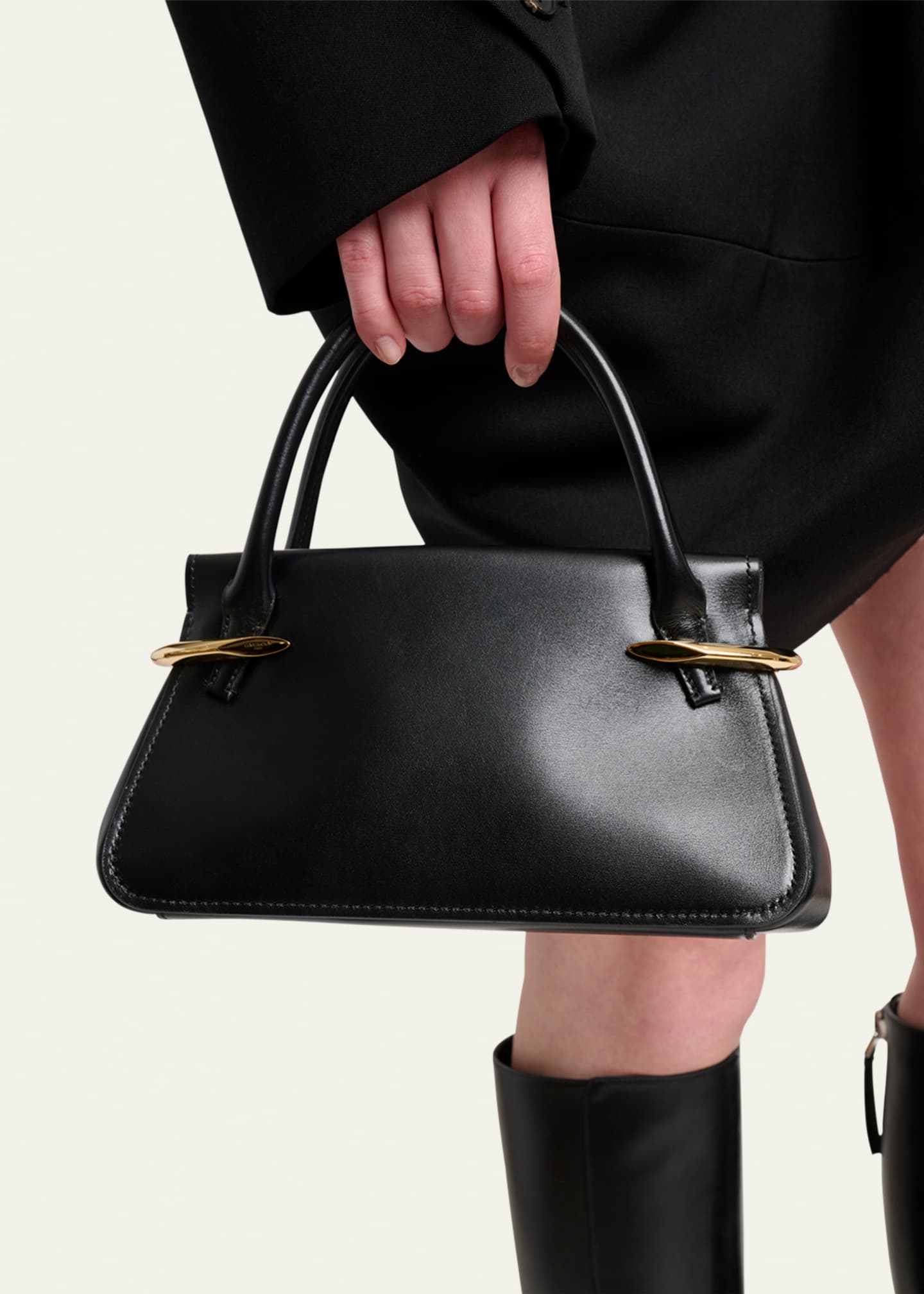 Givenchy Pinch Mini Shoulder Bag in Smooth Leather - Bergdorf Goodman