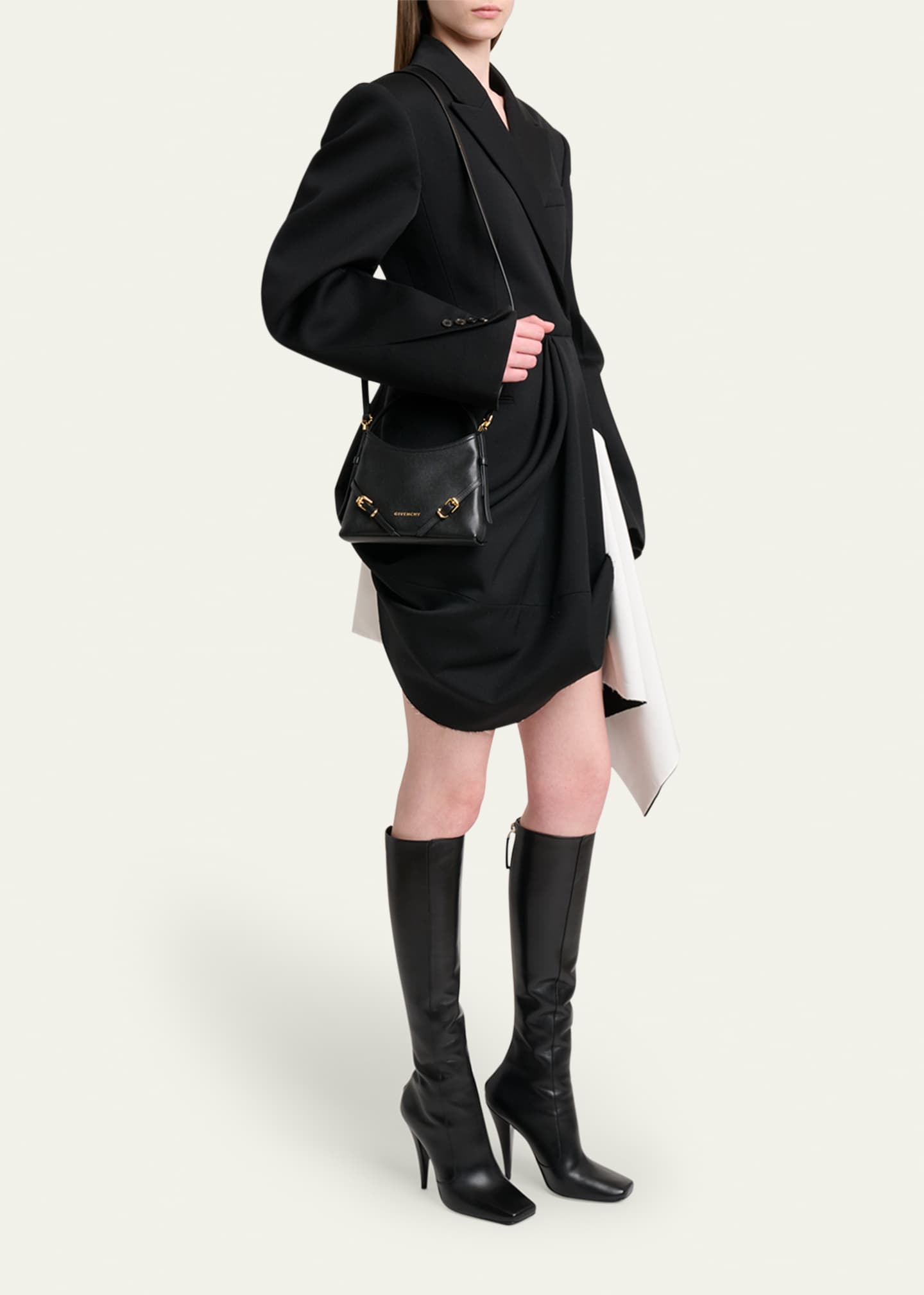 最終価格cthyまとめLUXURY MATERIAL NANO BAG Givenchy Voyou Nano Top-Handle Bag in Shiny Leather - Bergdorf Goodman