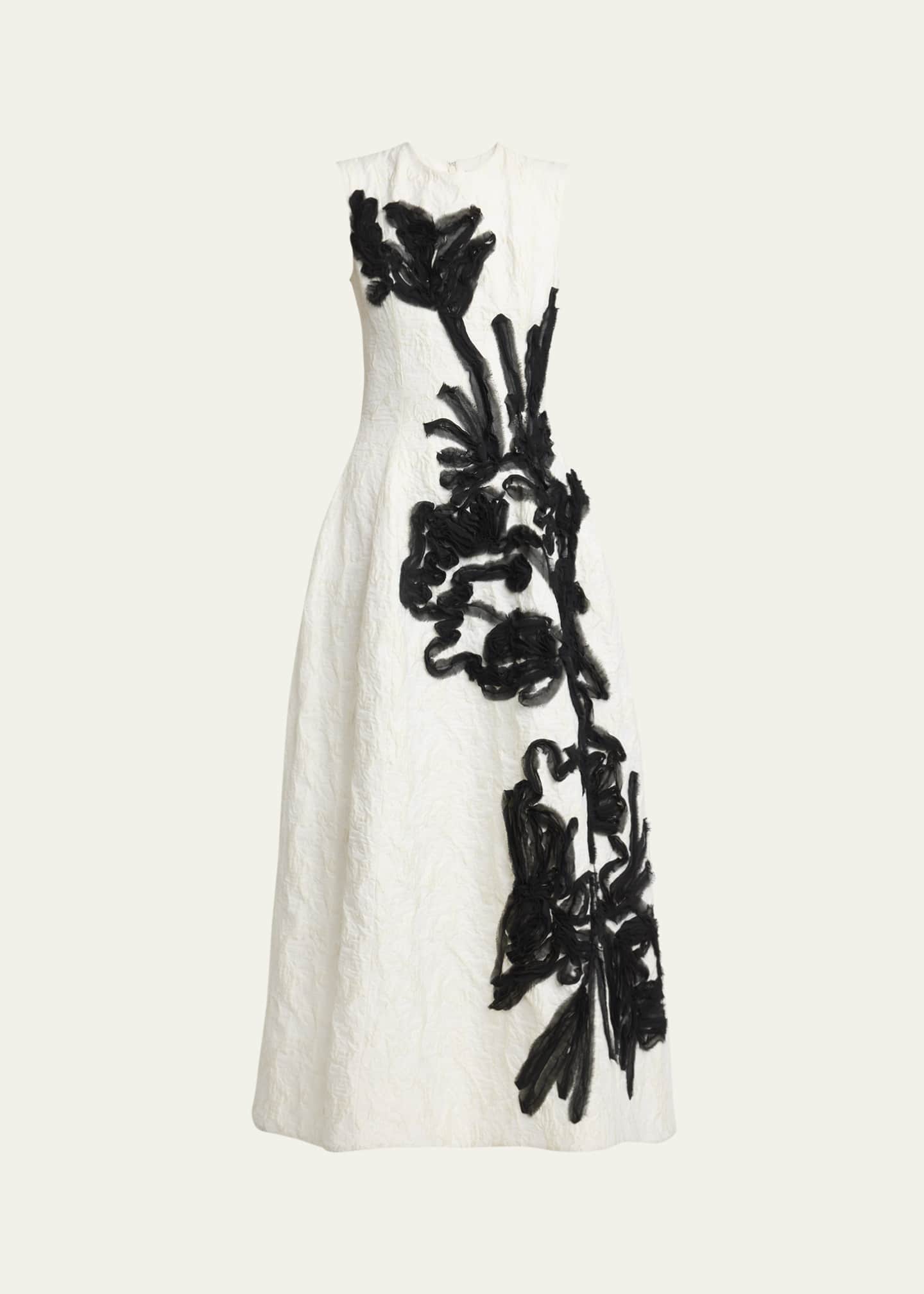 ◆ERDEM◆ Sale Sale!! ドレープフローラルカクテルドレス □ERDEM (アーデム) ドレープフローラルカクテルドレス