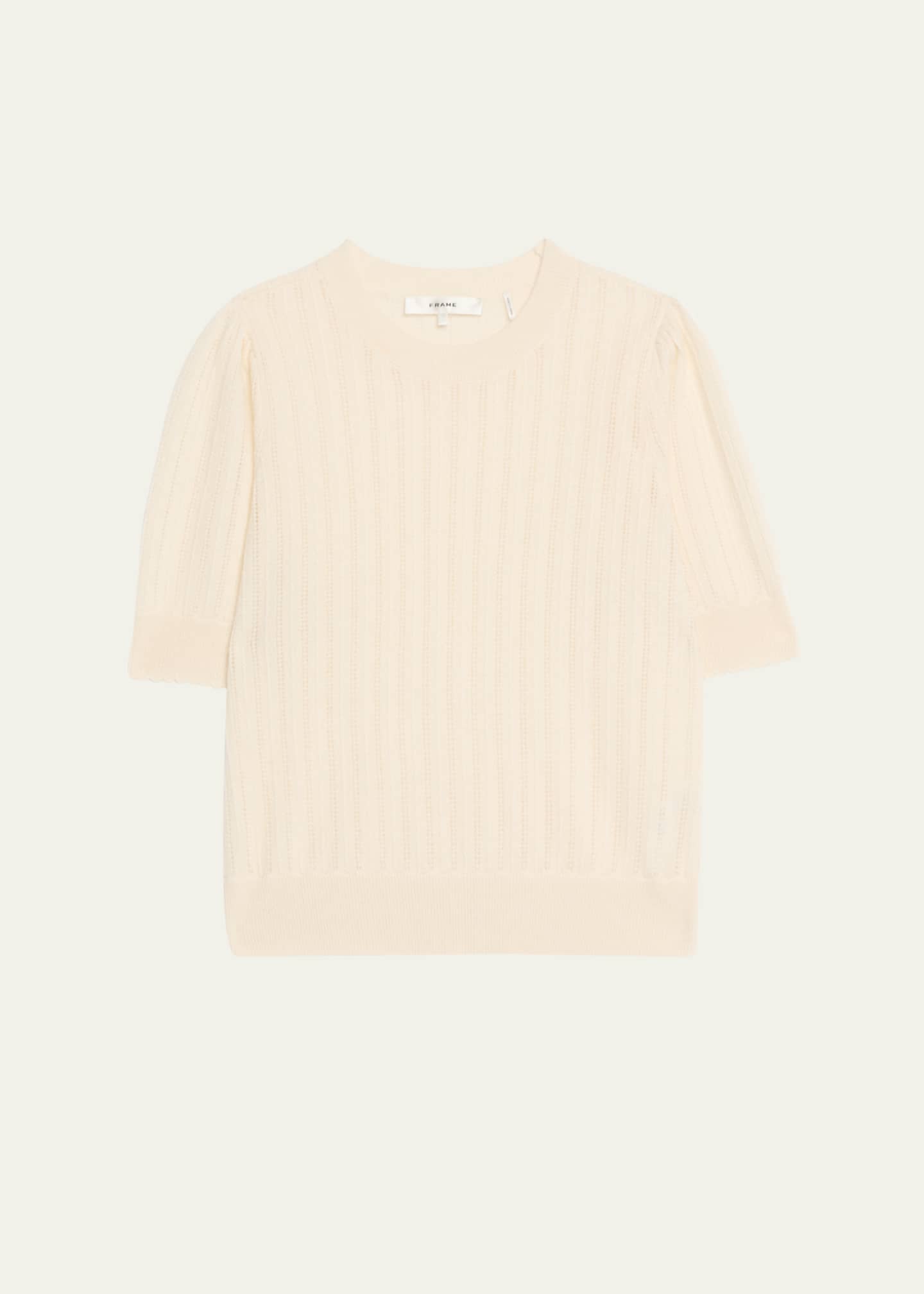 Ladder Pointelle Sweater main image 1