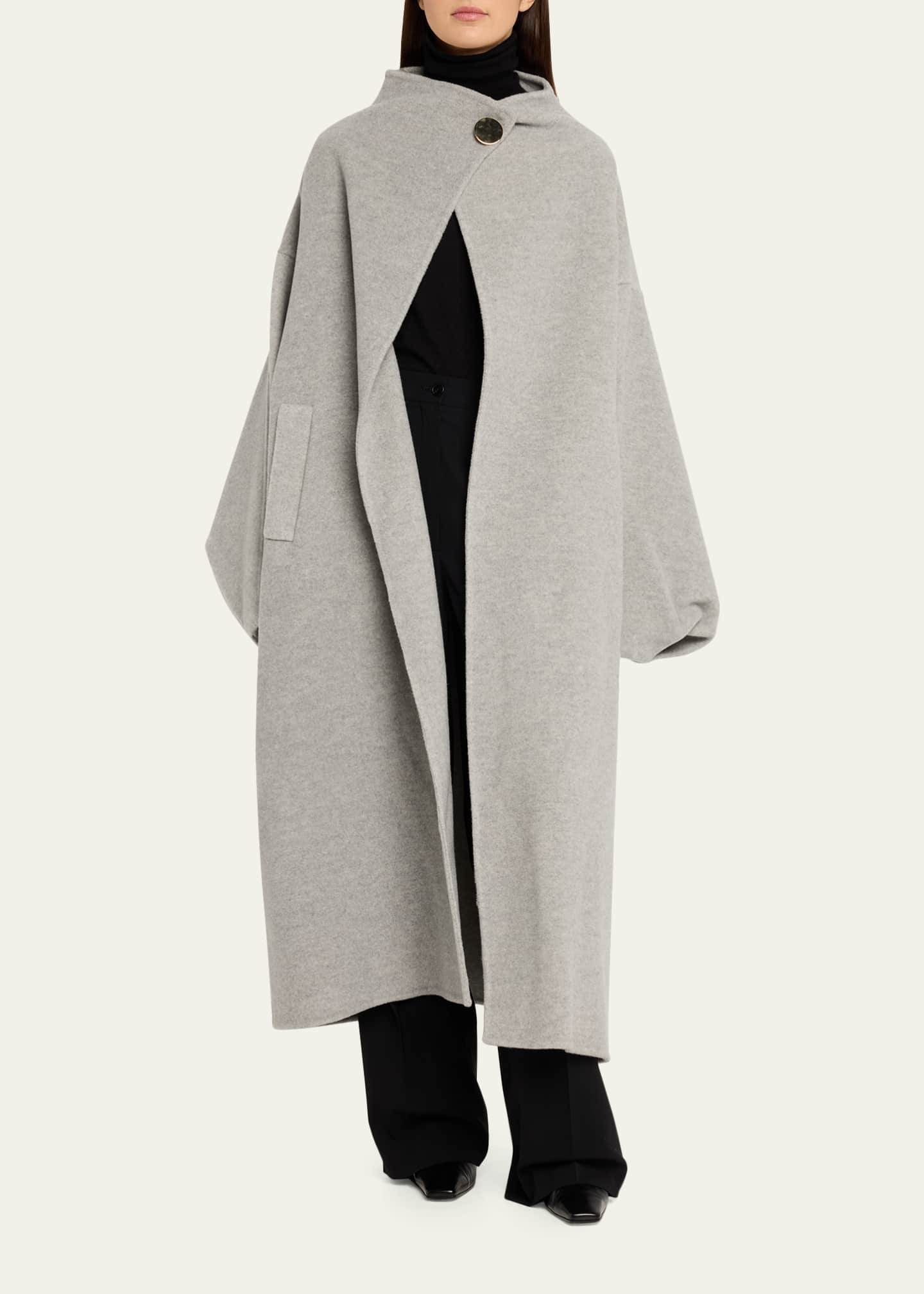 DARKPARK North Oversized Cashmere-Wool Coat - Bergdorf Goodman
