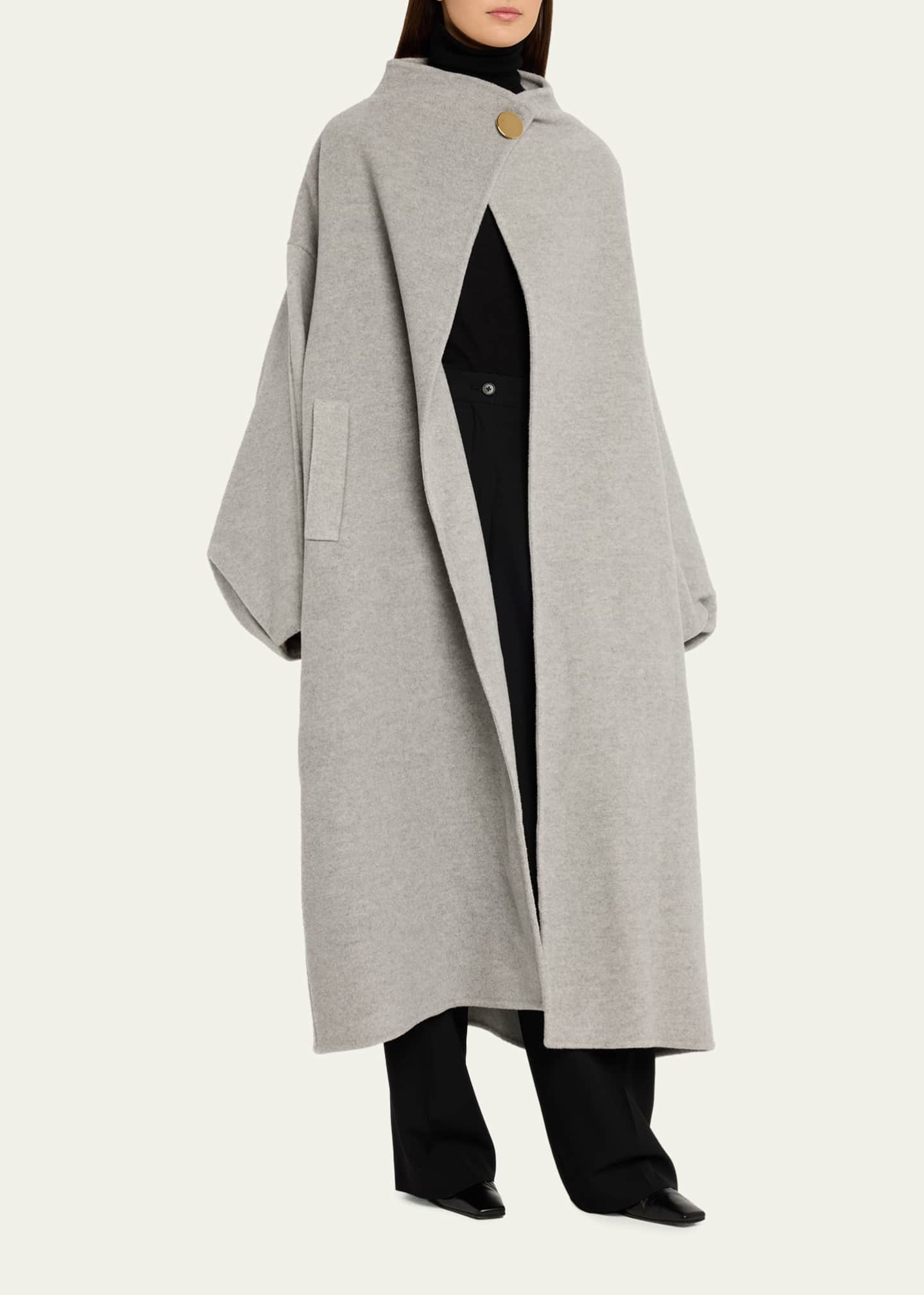 DARKPARK North Oversized Cashmere-Wool Coat - Bergdorf Goodman