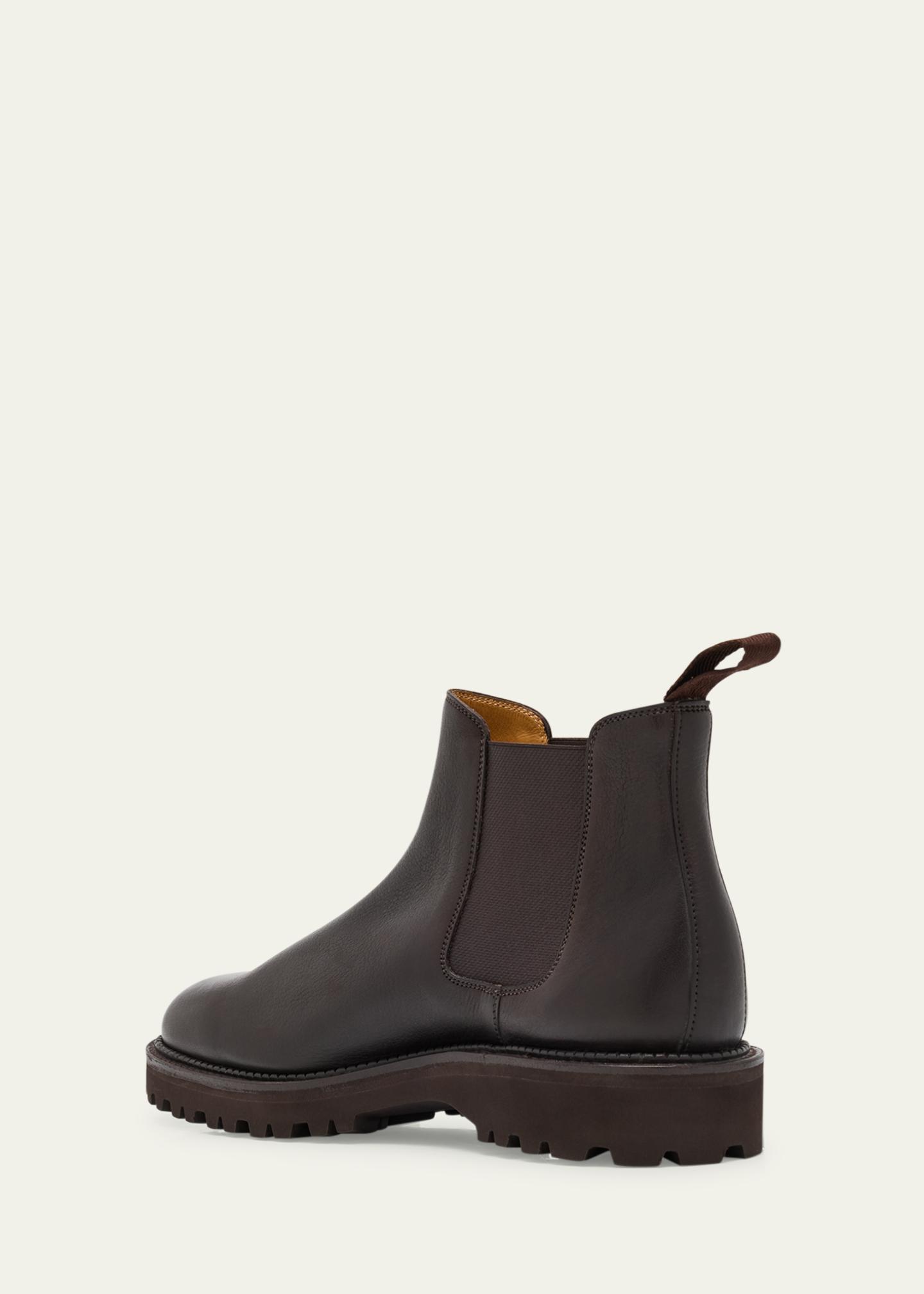 John Lobb Men's Lawry New Standard Gentle Grain Leather Chelsea
