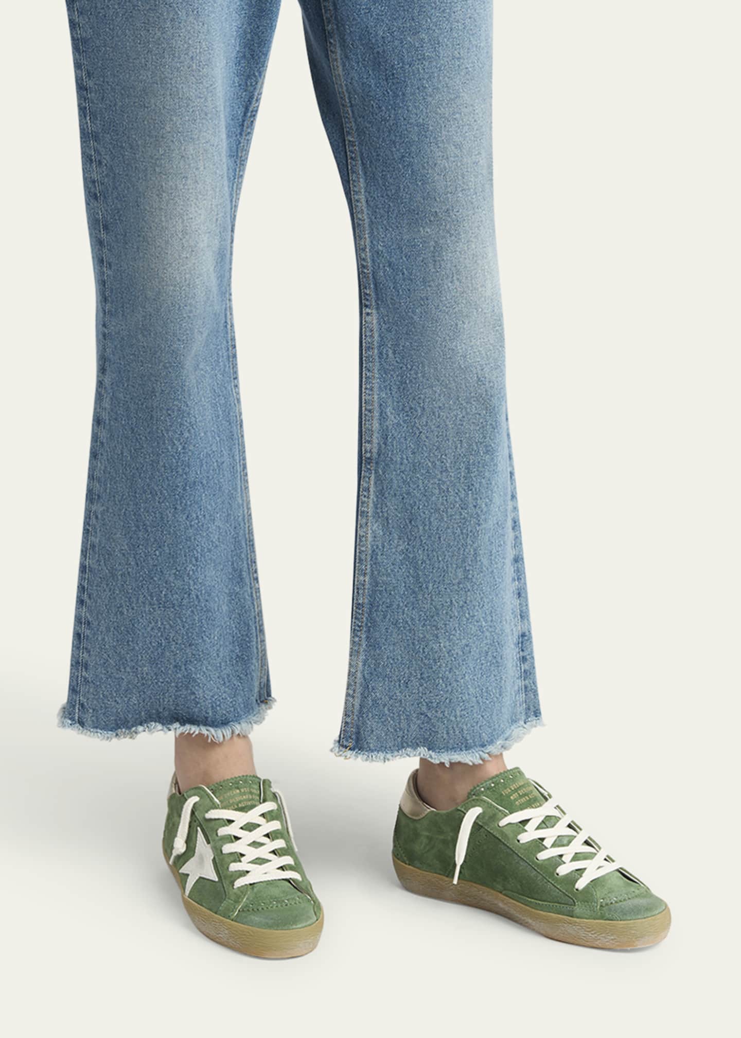 Golden Goose Superstar Mixed Leather Low-Top Sneakers Image 2 of 6