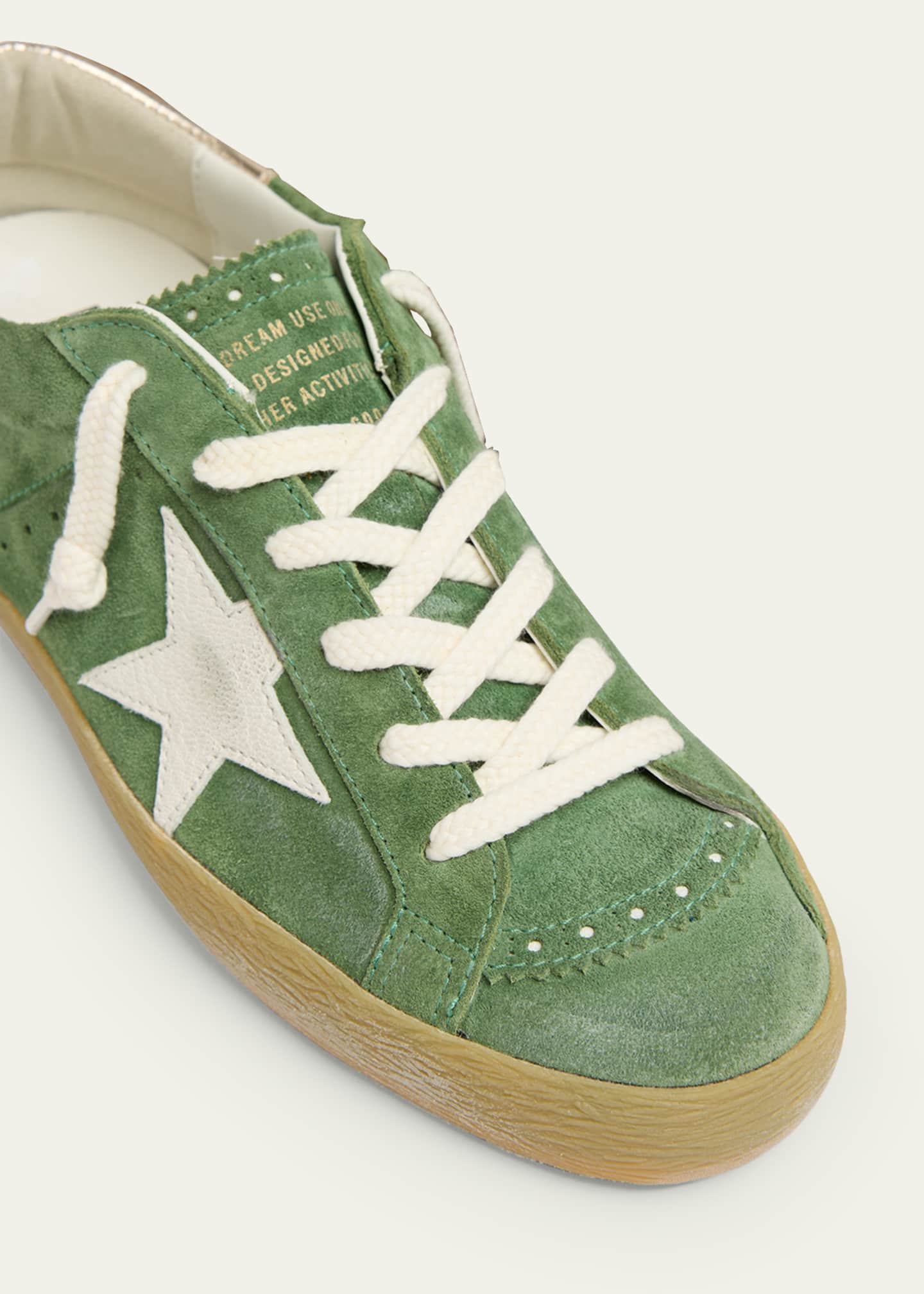 Golden Goose Superstar Mixed Leather Low-Top Sneakers Image 5 of 6