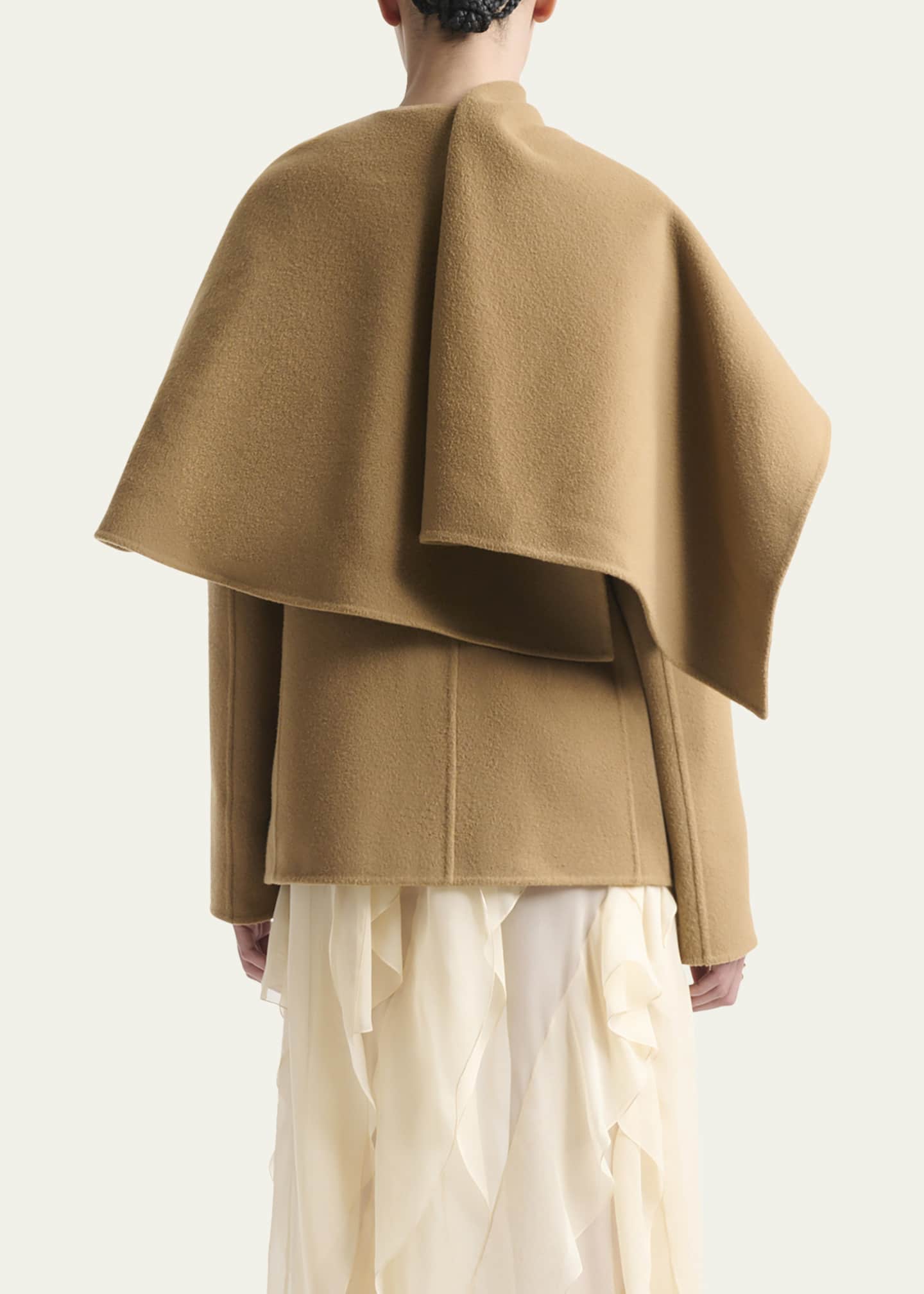 Dak Wool Cape Coat