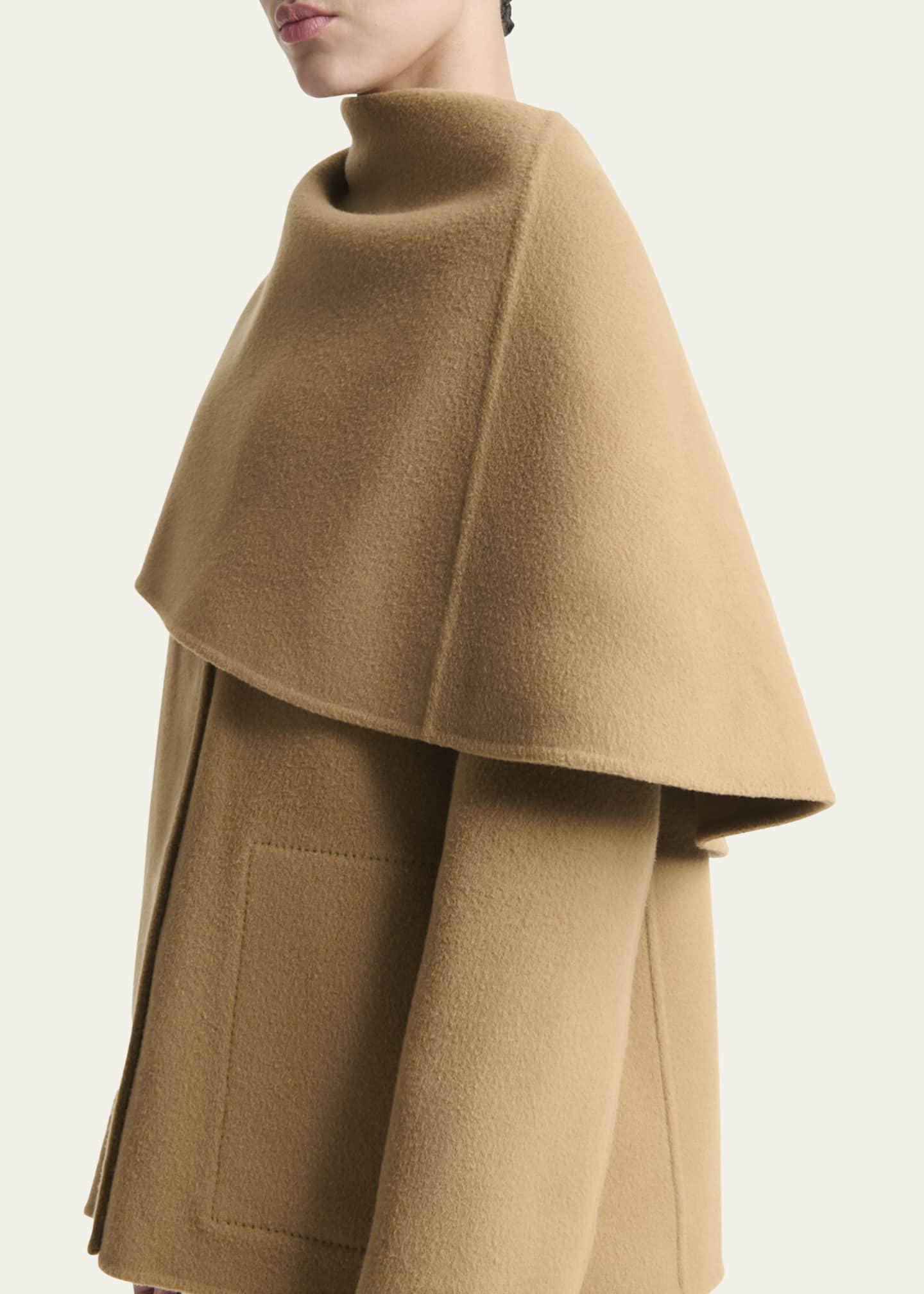 Dak Wool Cape Coat