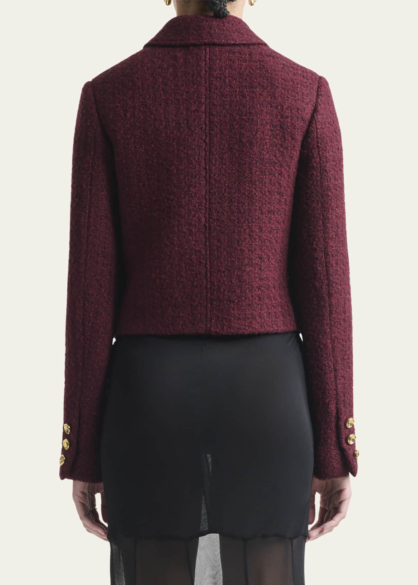 Astley Tweed Single-Breasted Jacket