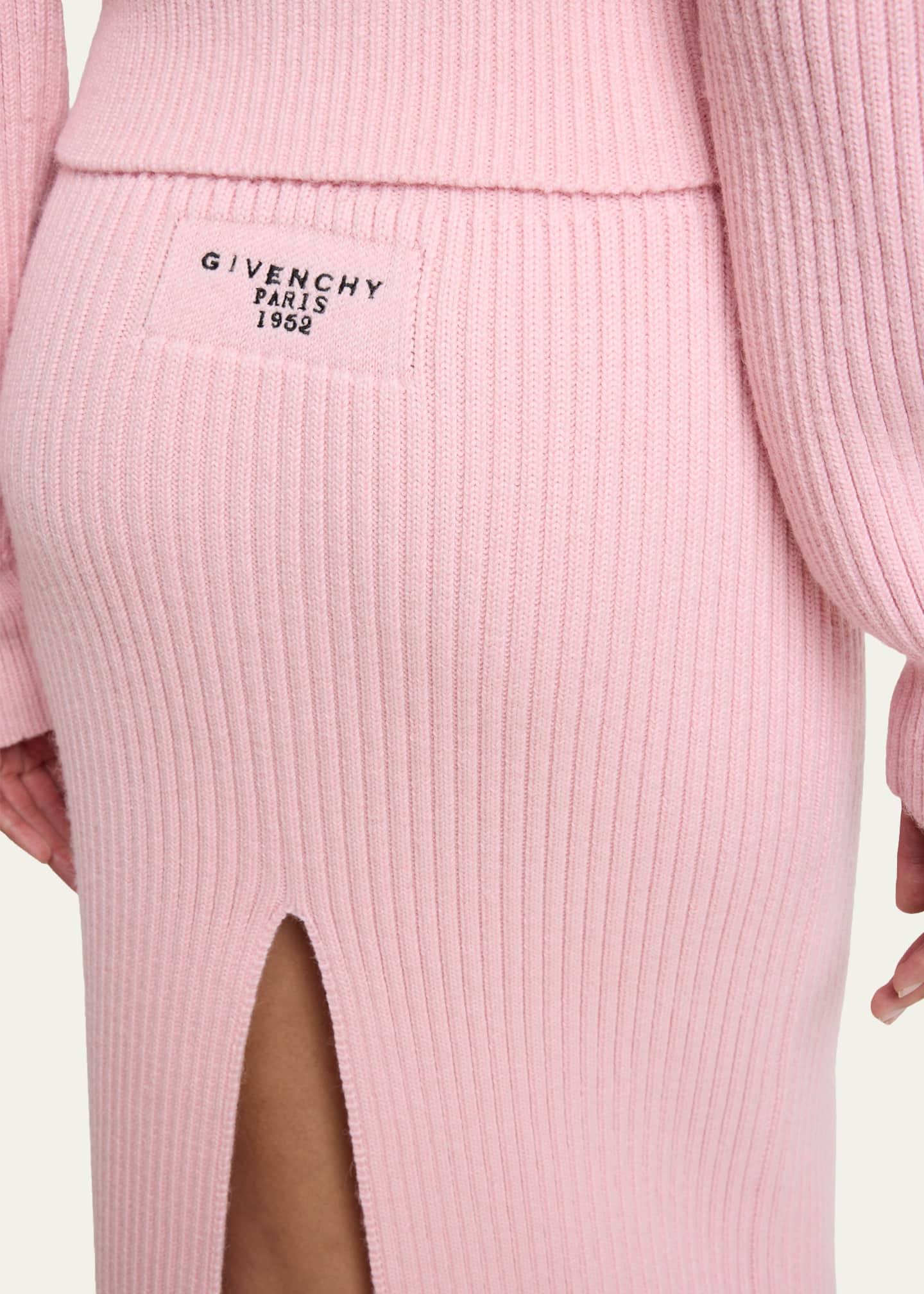 Givenchy Ribbed Knit Midi Skirt - Bergdorf Goodman