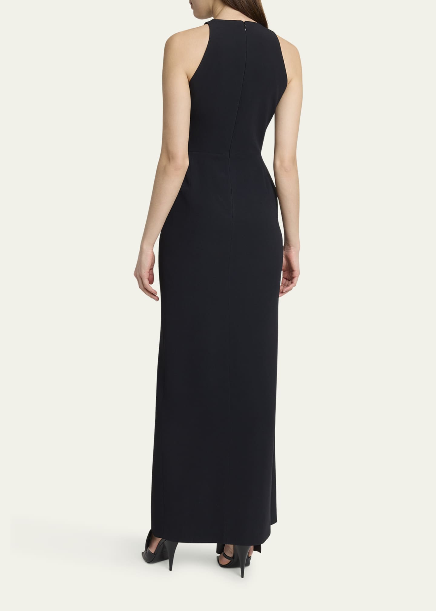 Givenchy Draped High-Neck Maxi Dress - Bergdorf Goodman
