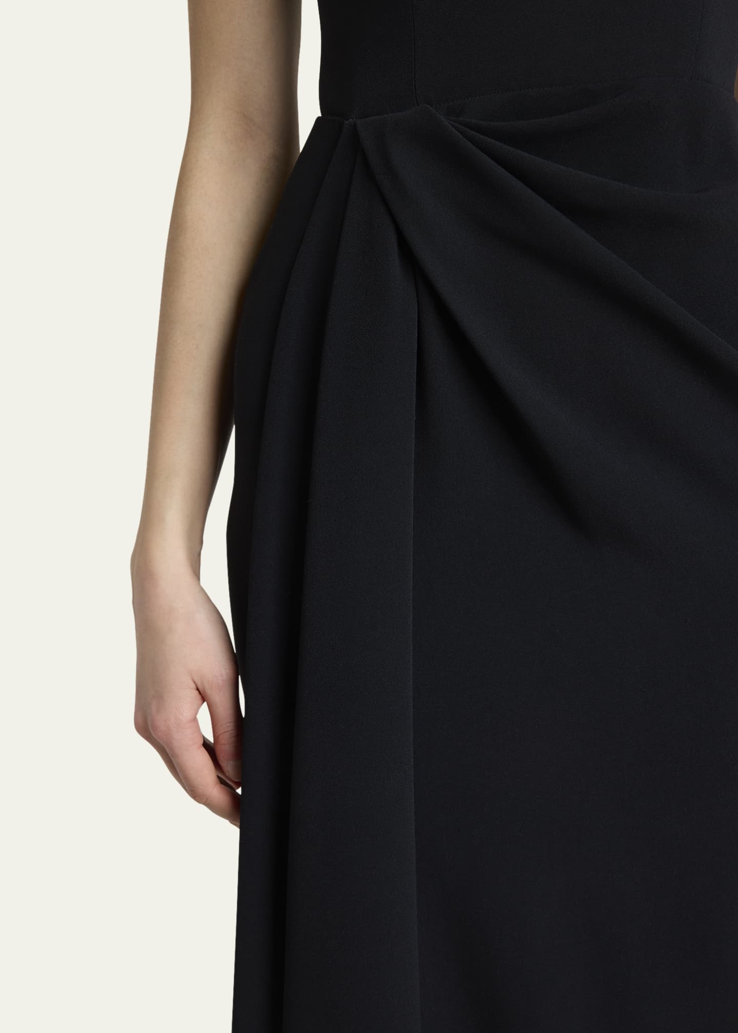 Givenchy Draped High-Neck Maxi Dress - Bergdorf Goodman