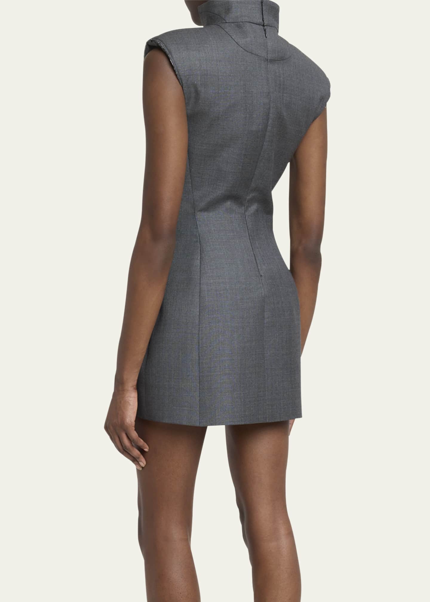 Givenchy Sleeveless Jacket Mini Dress - Bergdorf Goodman