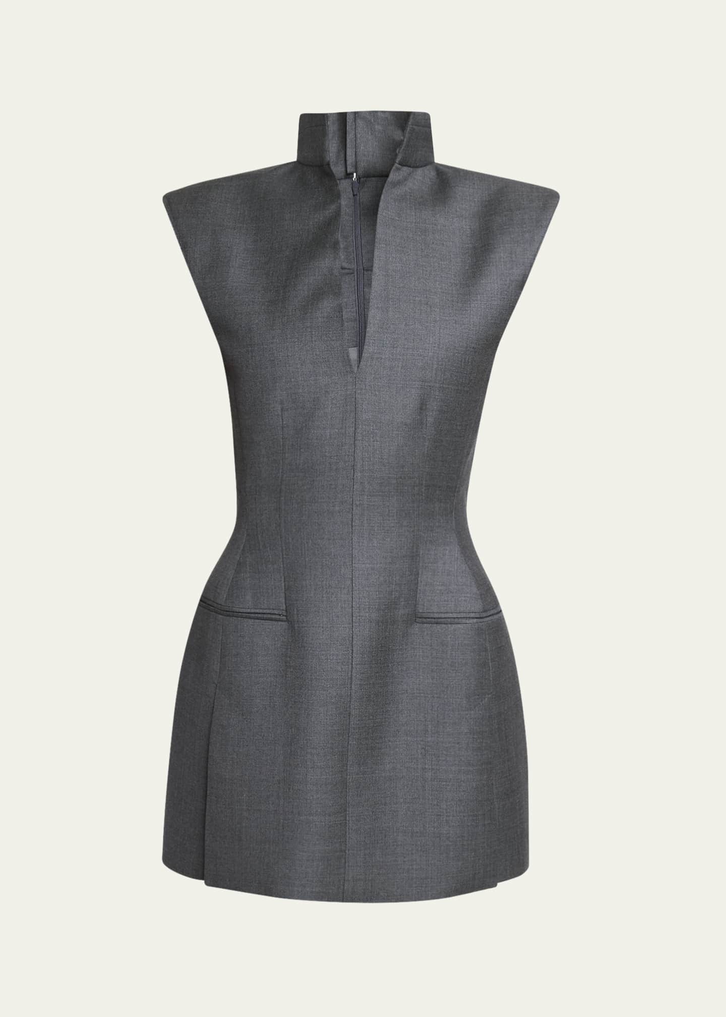 Givenchy Sleeveless Jacket Mini Dress - Bergdorf Goodman