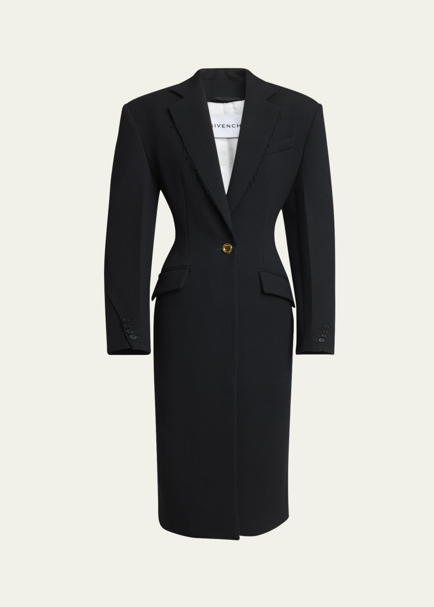Givenchy Wool-Blend Cocoon Coat - Bergdorf Goodman