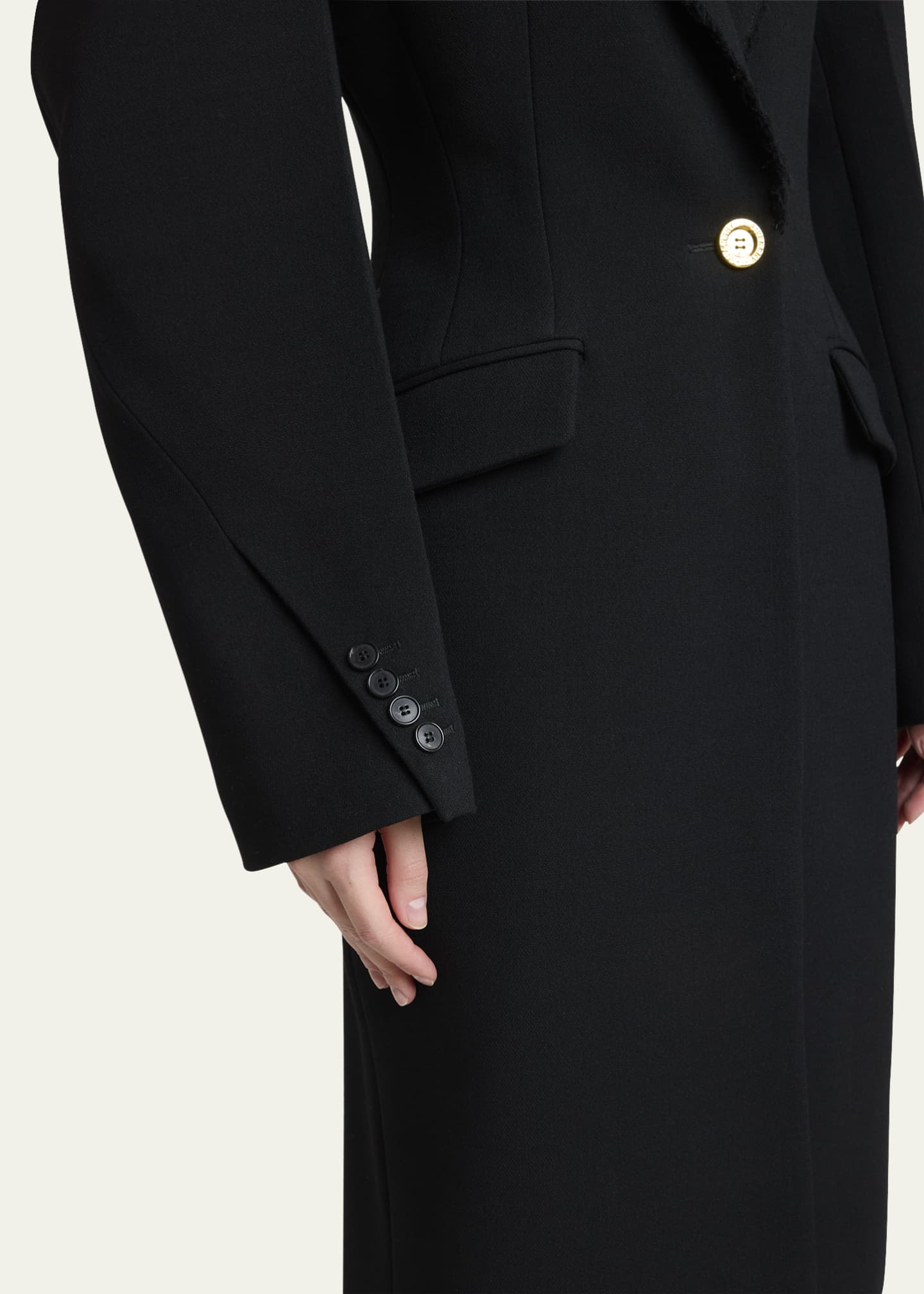 Givenchy Wool-Blend Cocoon Coat - Bergdorf Goodman