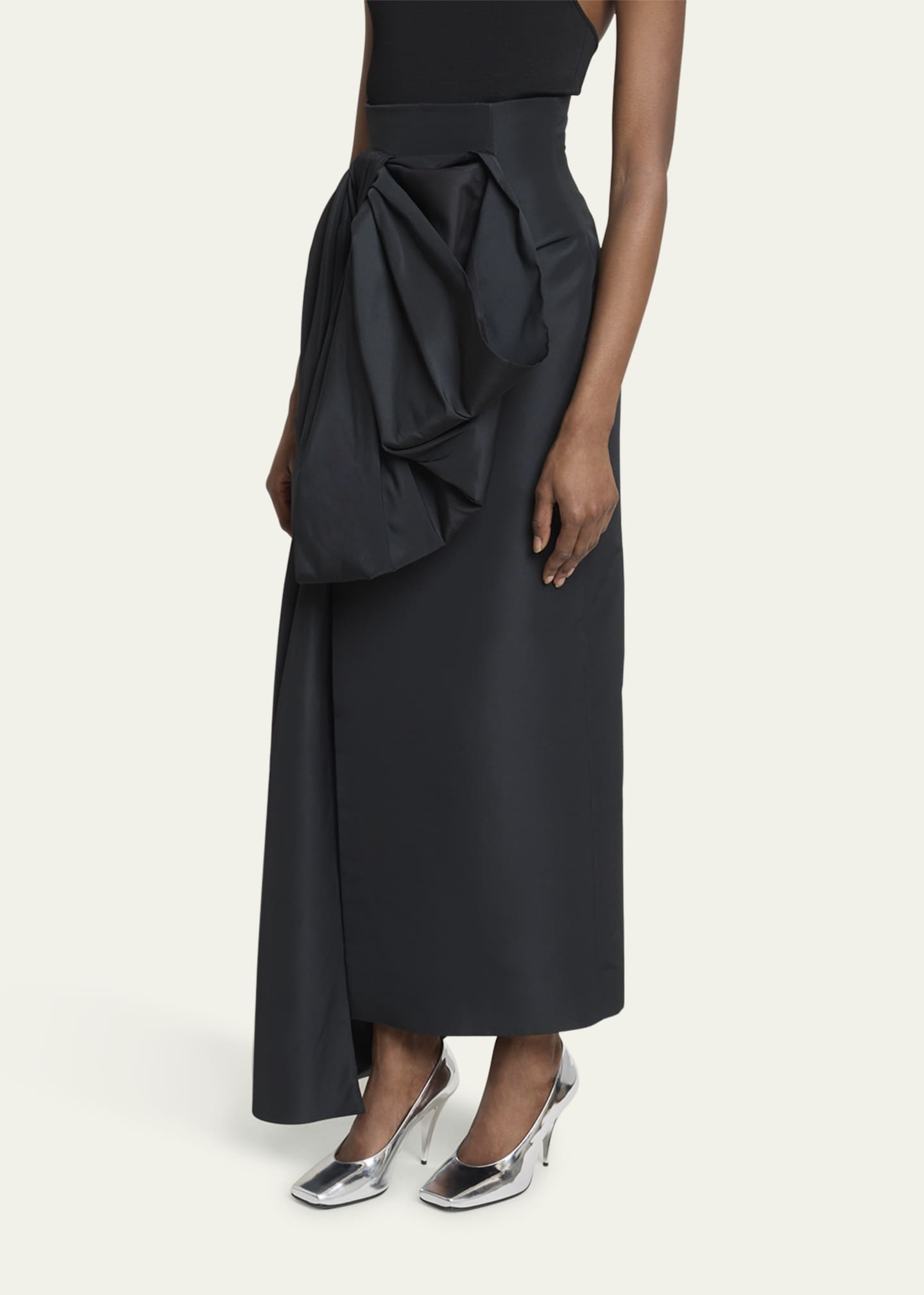 Givenchy High-Waist Bow Maxi Skirt - Bergdorf Goodman