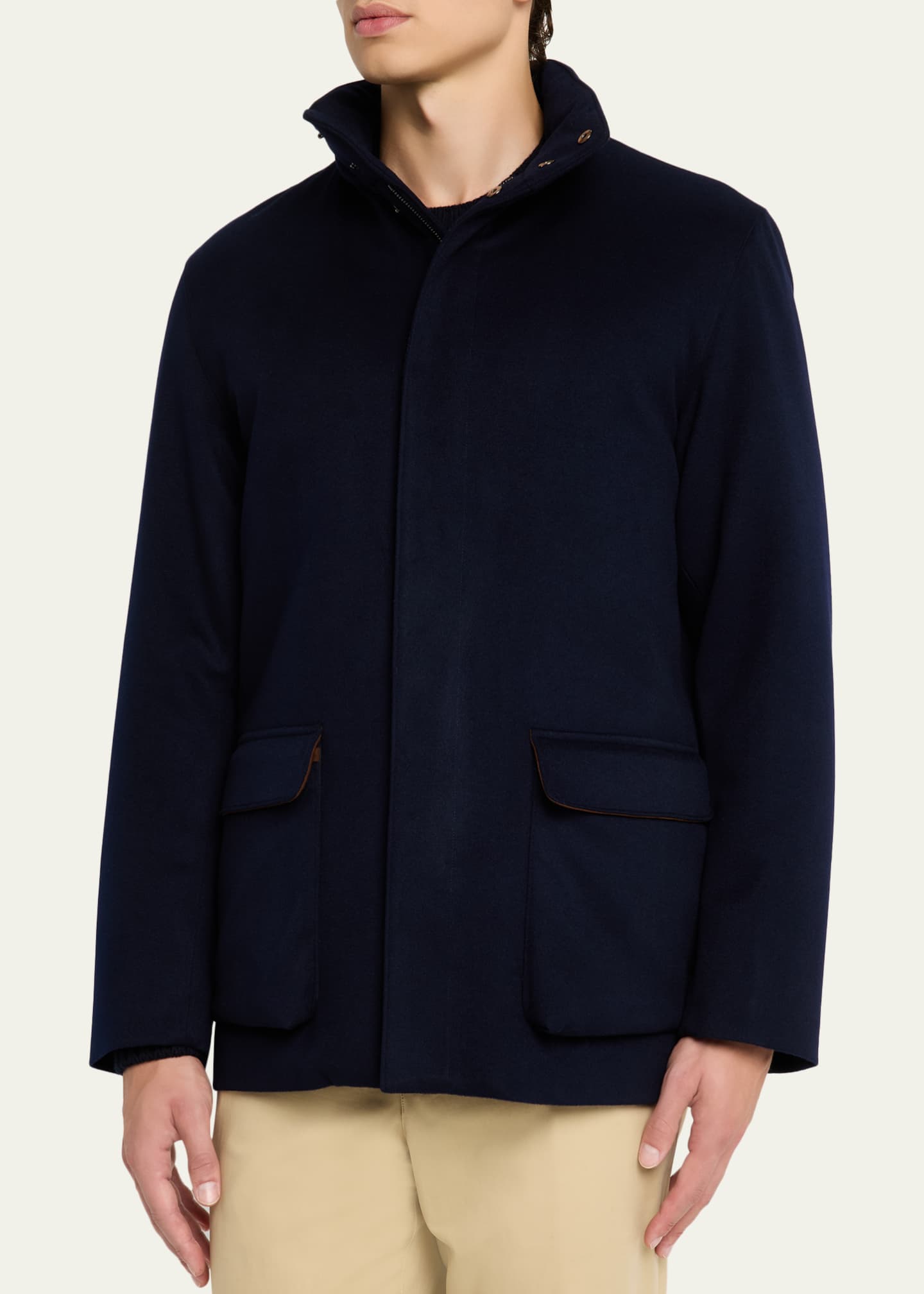 Loro Piana Voyager ジャケット カシミア ネイビー 46 Loro Piana Voyager ジャケット カシミア ネイビー 46 Loro Piana