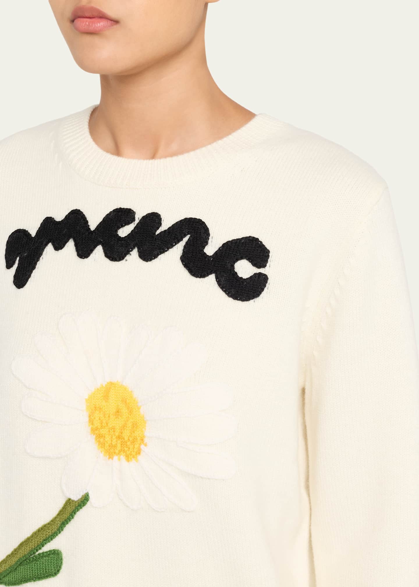 Marc Jacobs Marc Is Joy Crewneck Sweater - Bergdorf Goodman