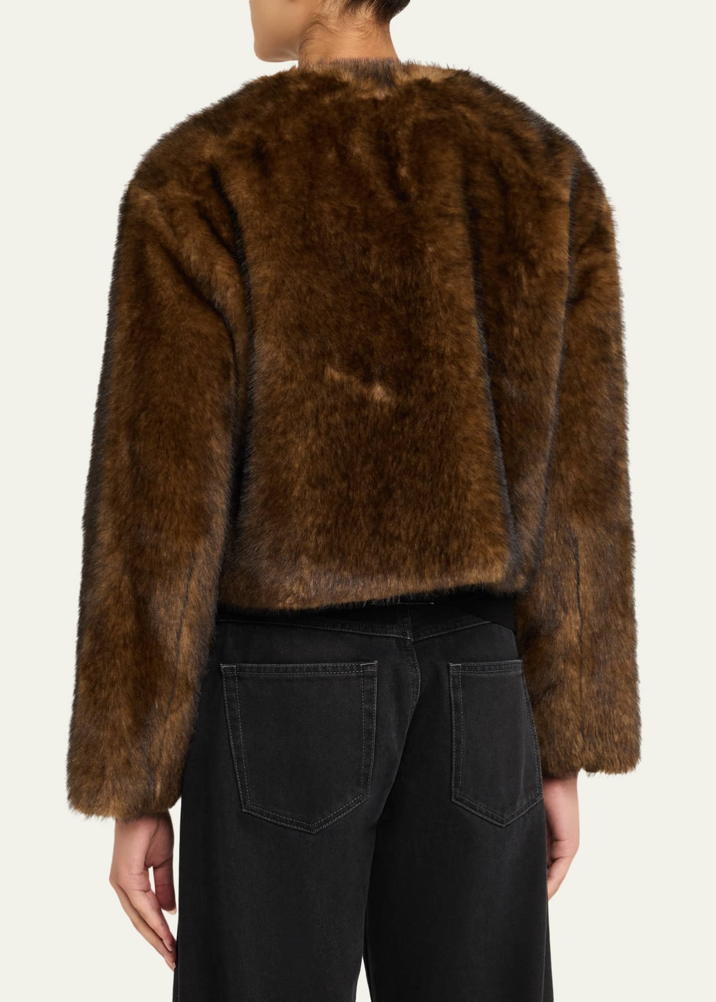 Marc Jacobs Teddy Cropped Jacket - Bergdorf Goodman