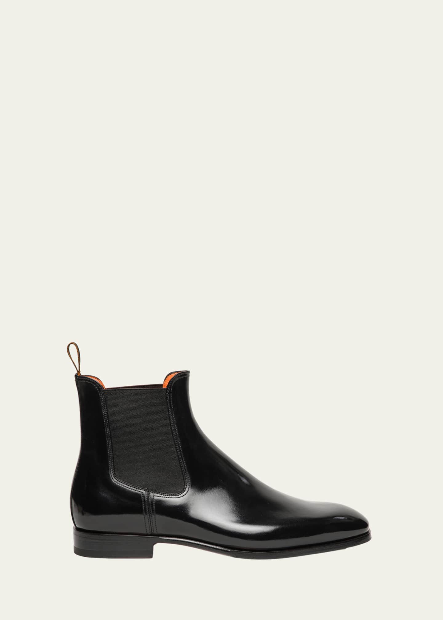 knee length dresses for ladies Handmade Mens Brown Burnish Toe Leather Chelsea Boots, Men Leather Boot   Rebels Market
