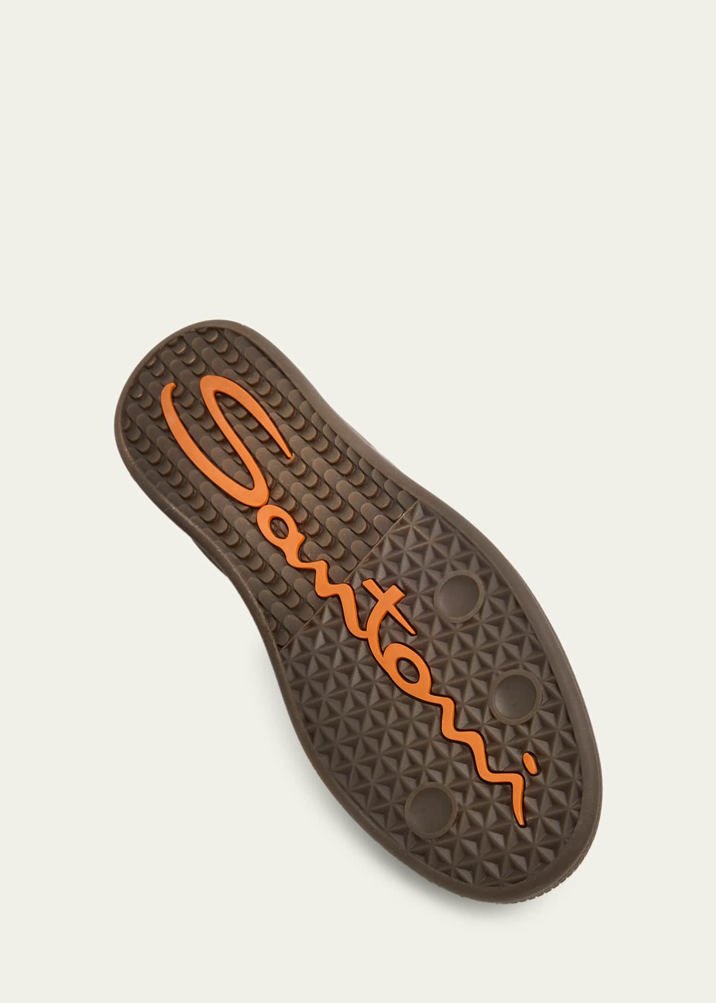 Santoni Men's Soft Burnished Calfskin Slip-On Sneakers - Bergdorf