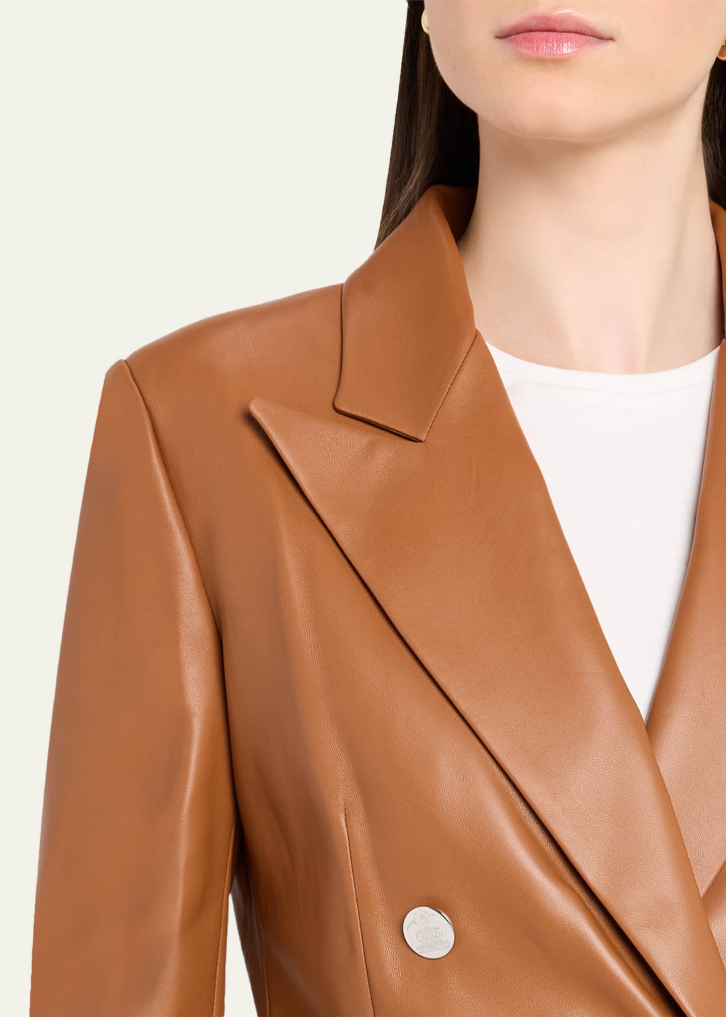 Ralph Lauren Collection Camden Lambskin Jacket - Bergdorf Goodman