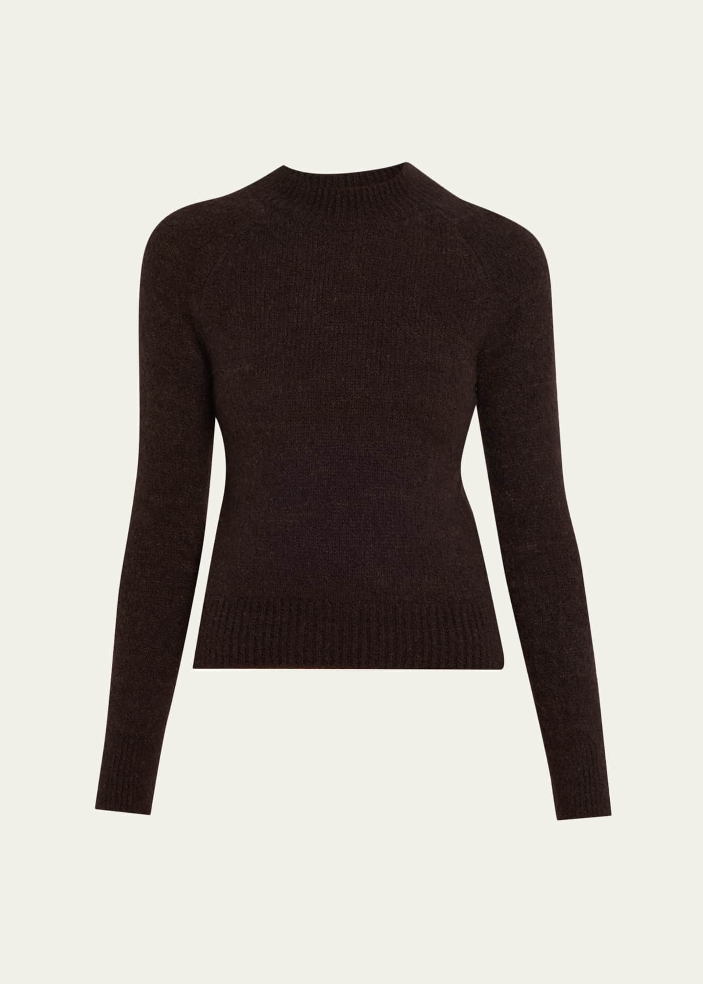 Dries Van Noten Texas Mock-Neck Alpaca Sweater - Bergdorf Goodman