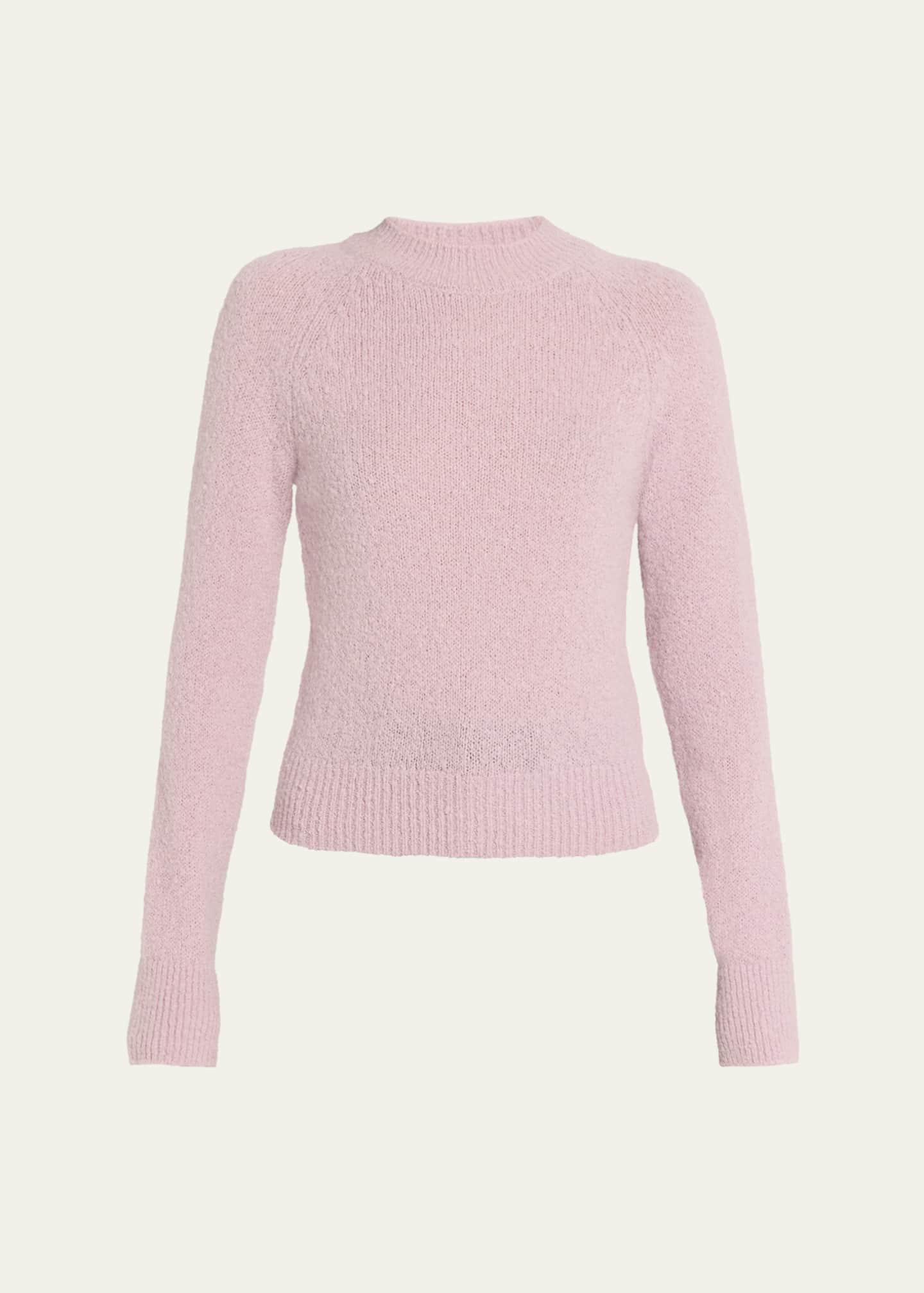 Dries Van Noten Texas Mock-Neck Alpaca Sweater - Bergdorf Goodman