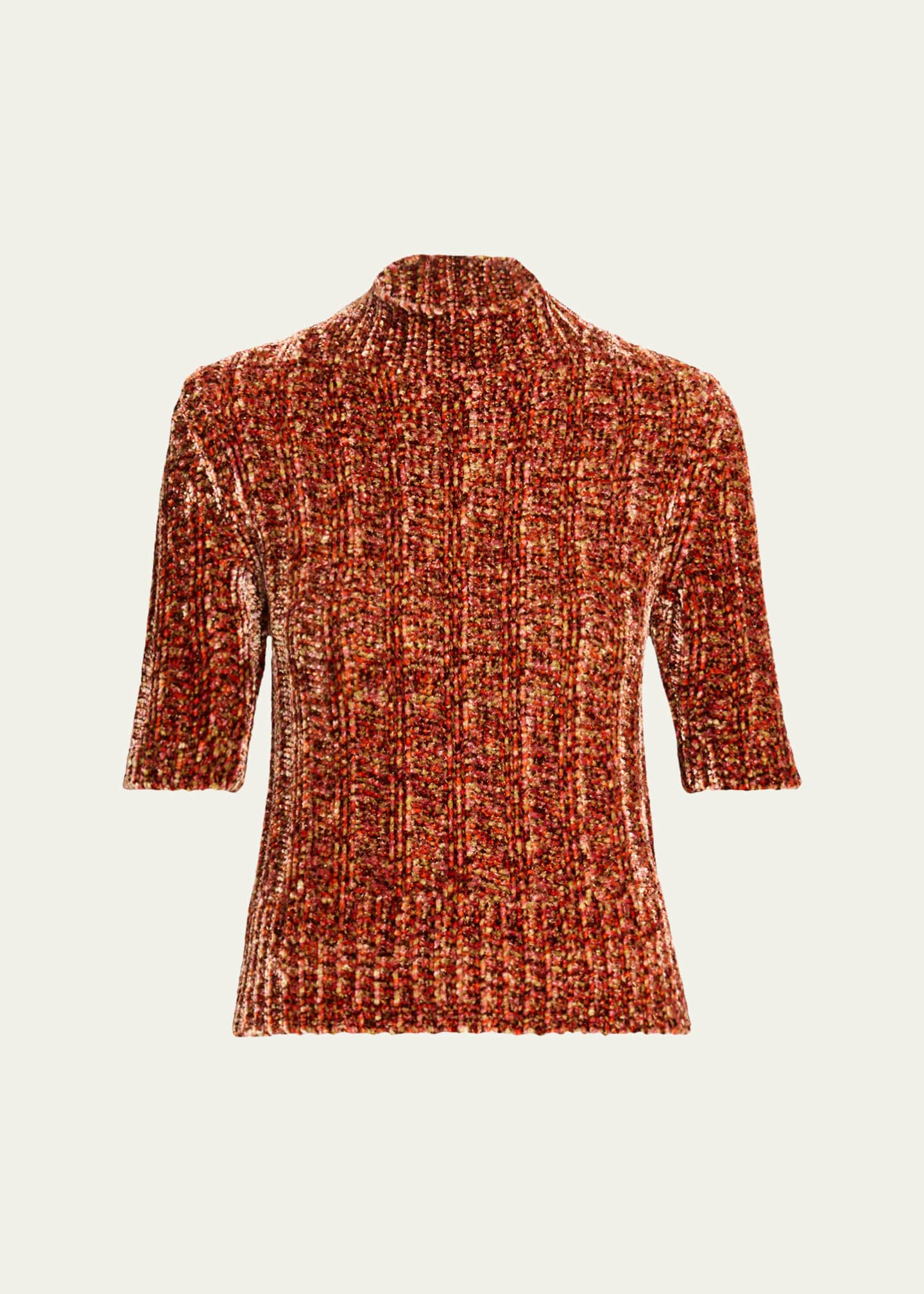 Dries Van Noten Terri Short-Sleeve Sweater - Bergdorf Goodman