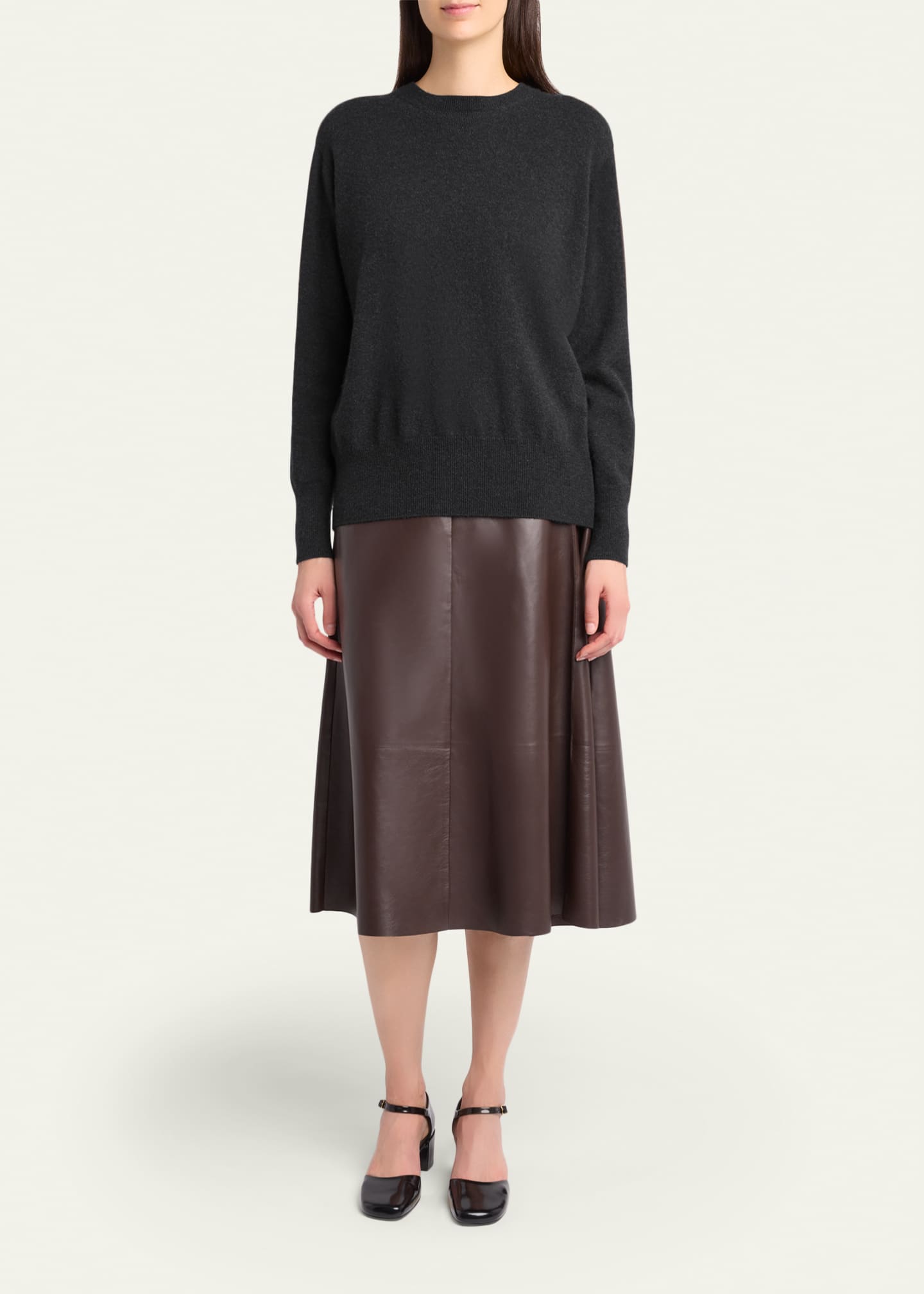 Leilani Cashmere Crewneck Sweater