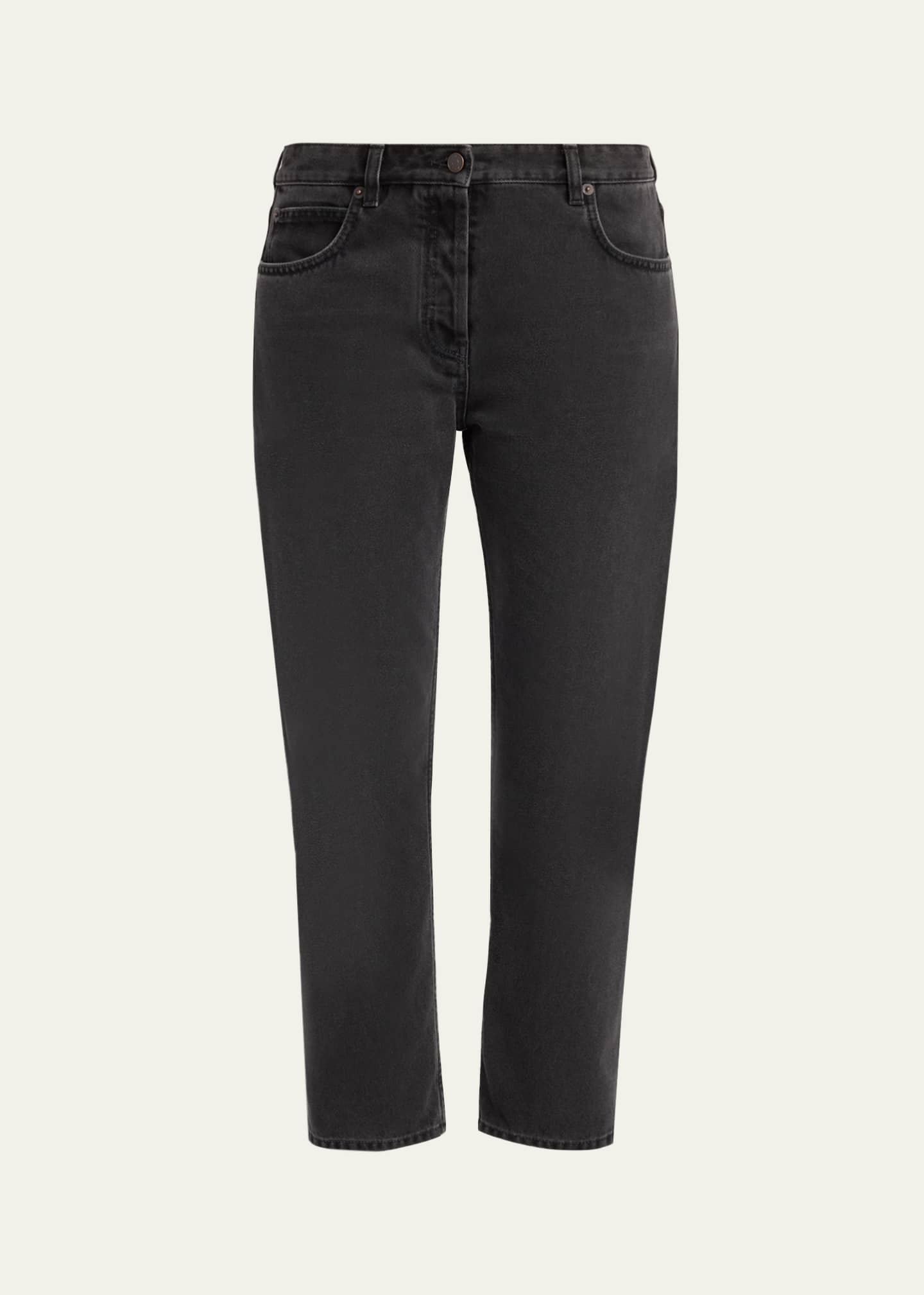 THE ROW Riaco Straight-Leg Ankle Jeans - Bergdorf Goodman