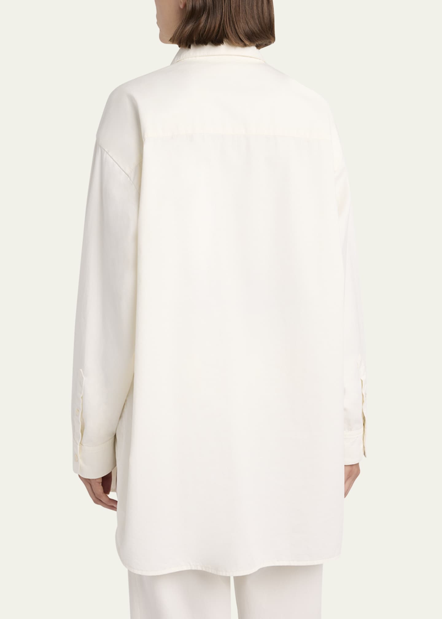 Luka Cotton-Cashmere Button-Down Shirt