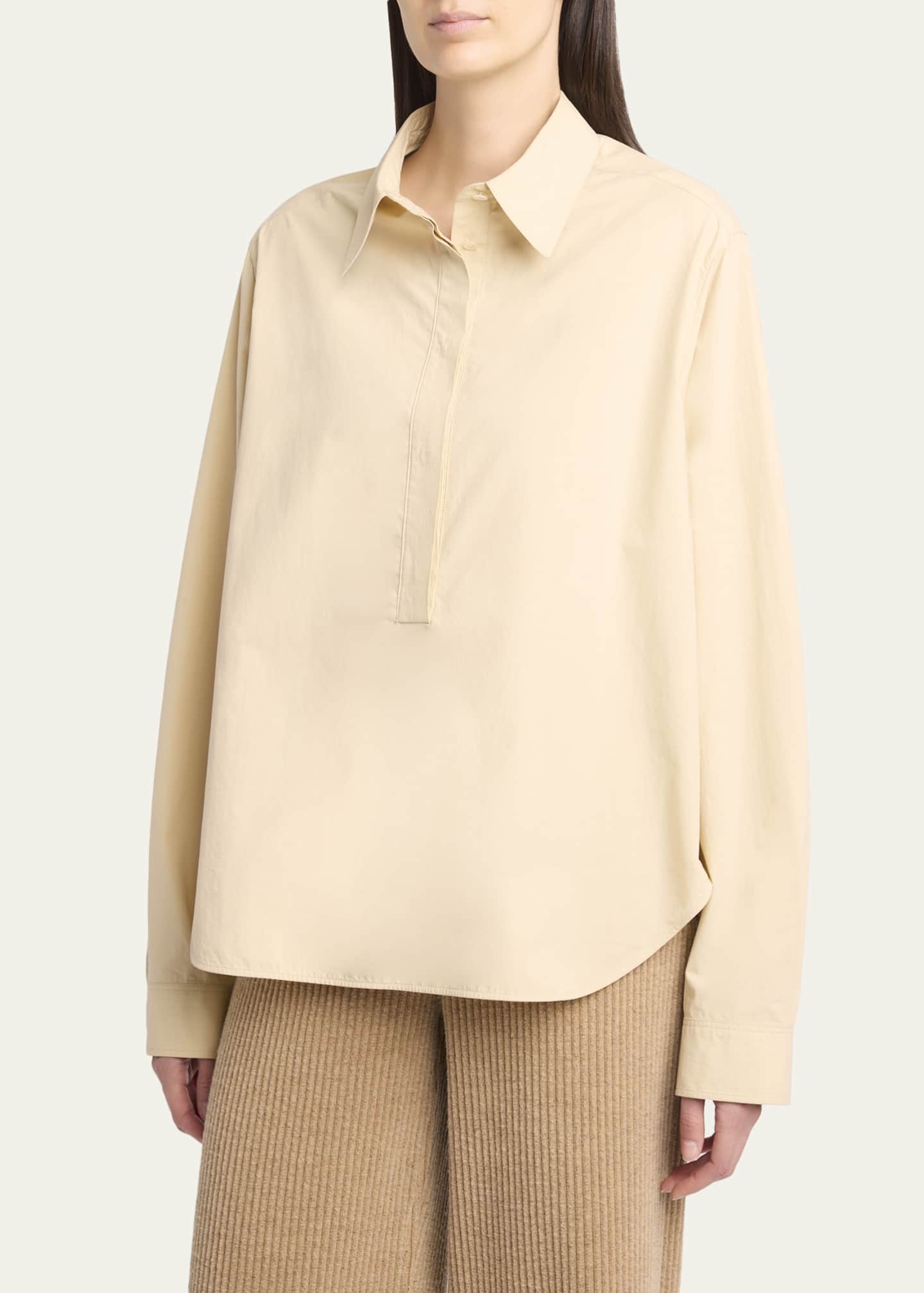 Margan Cotton Collared Shirt