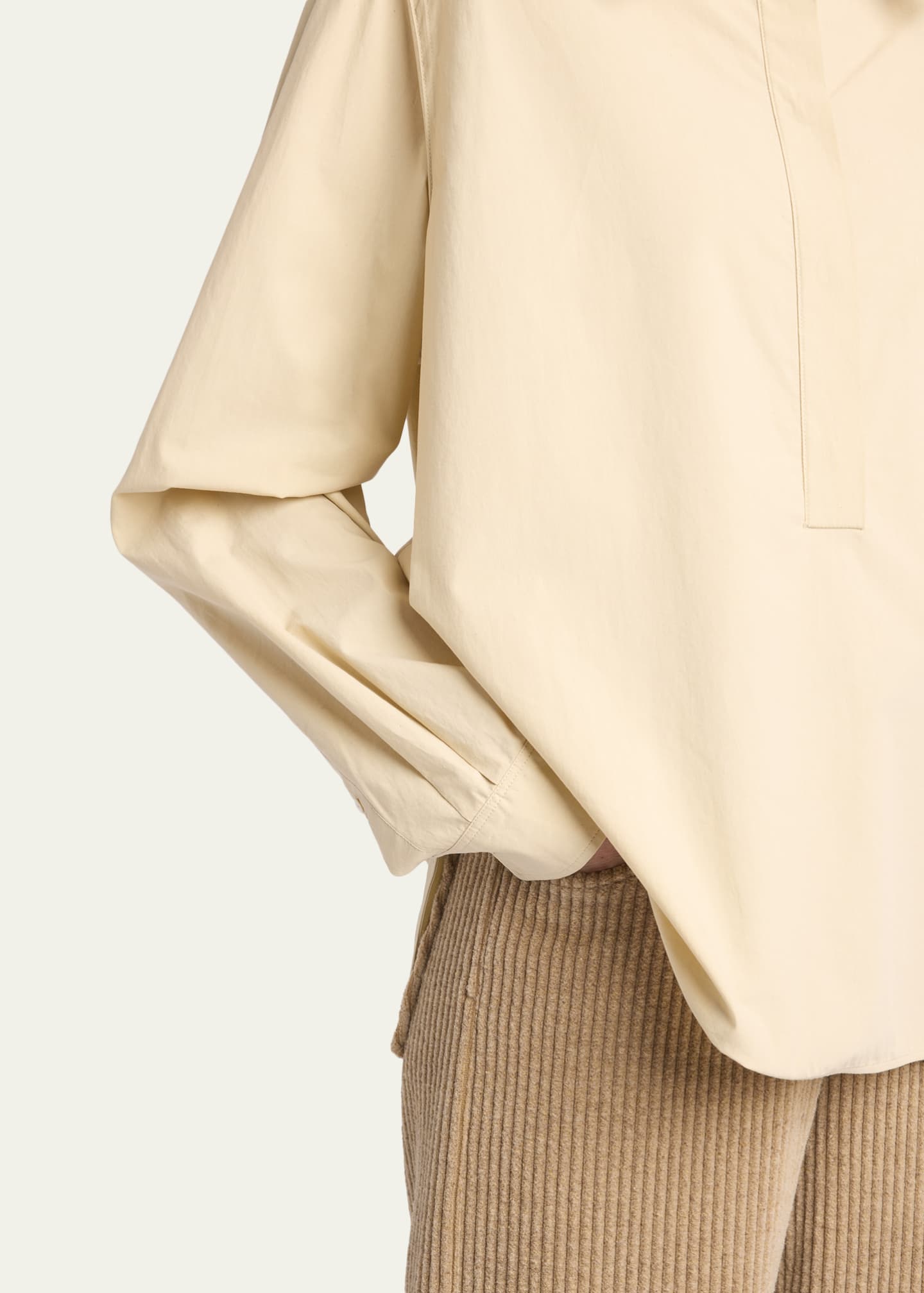 Margan Cotton Collared Shirt