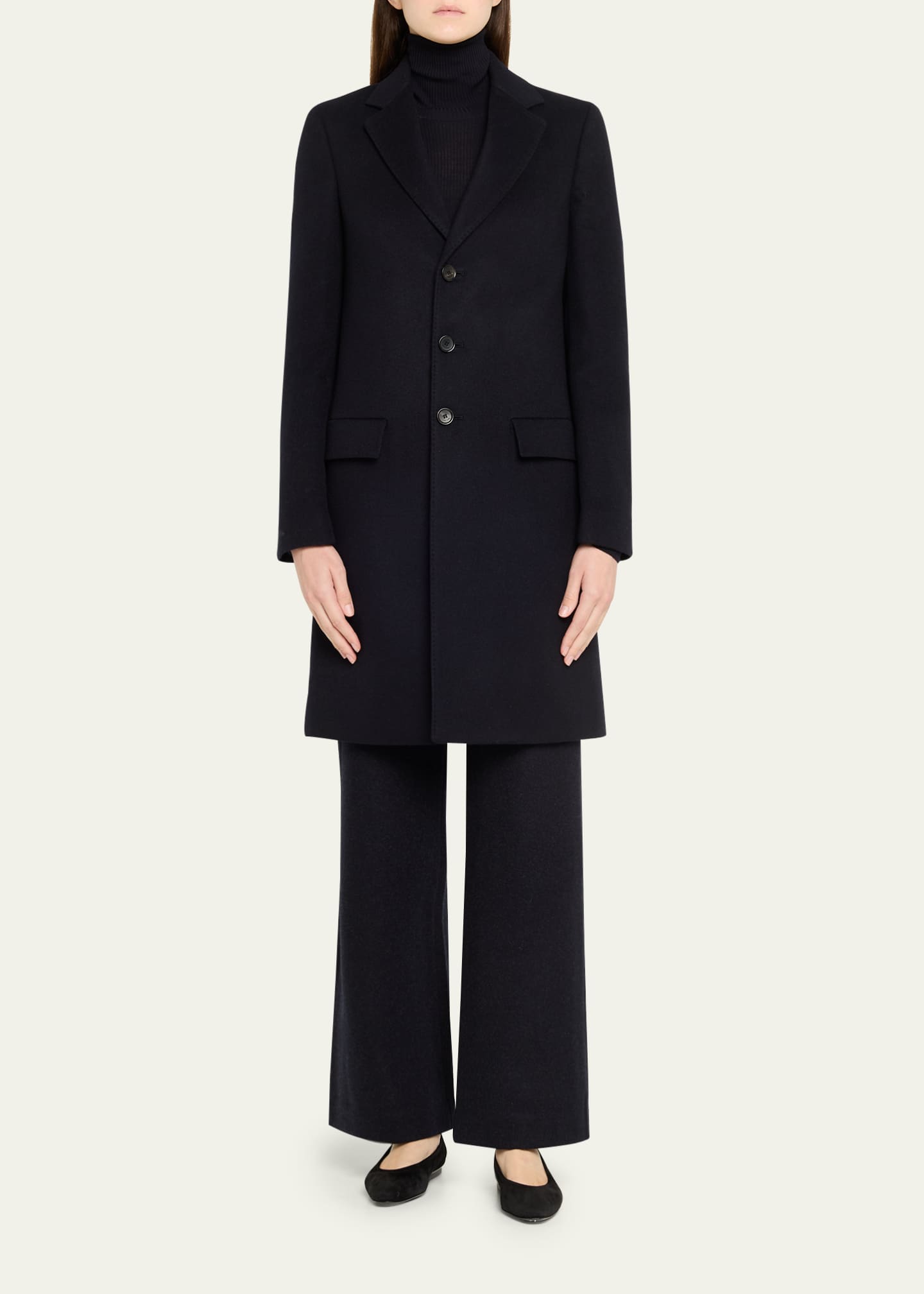 Loro Piana Alby Single-Breasted Cashmere Coat - Bergdorf Goodman
